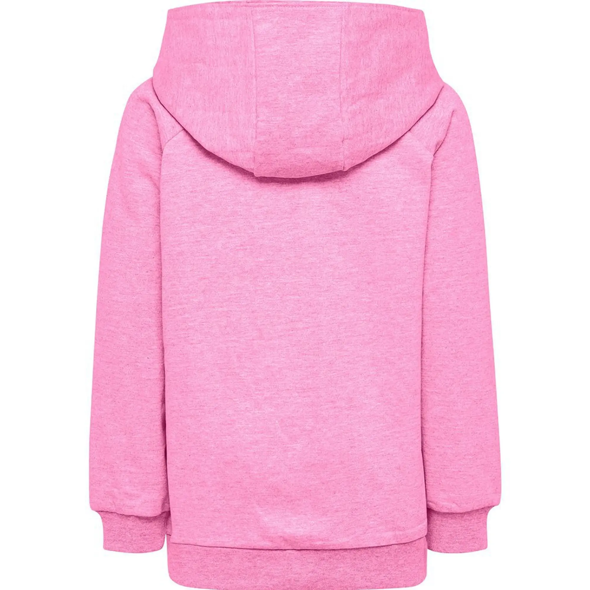 Hummel High-Collar, Kids Hoodie With A Bold Print And A Stay-Cool, Meshed Neck Lining - ['Pink']