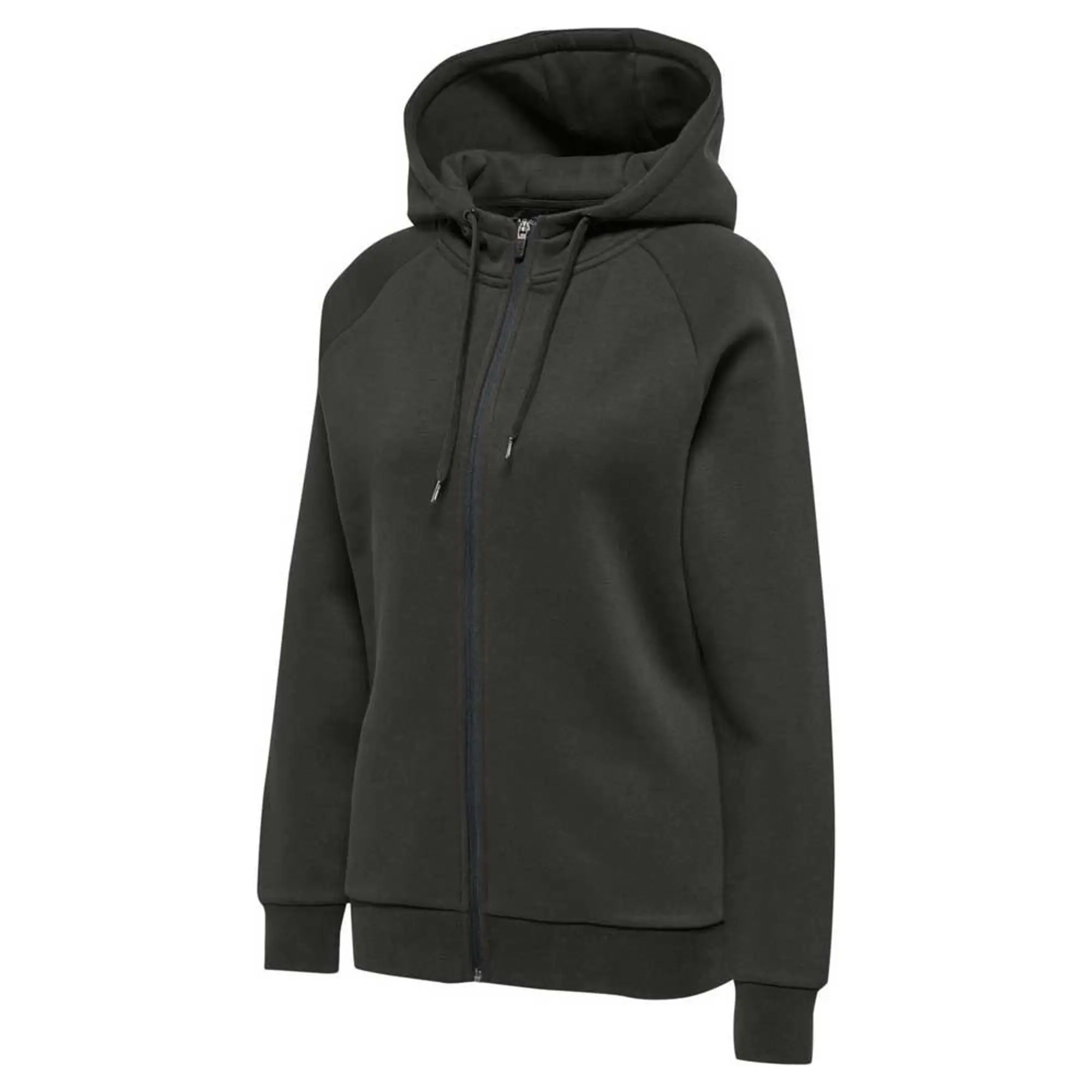 Hummel Red Heavy Full Zip Sweatshirt  - Grey