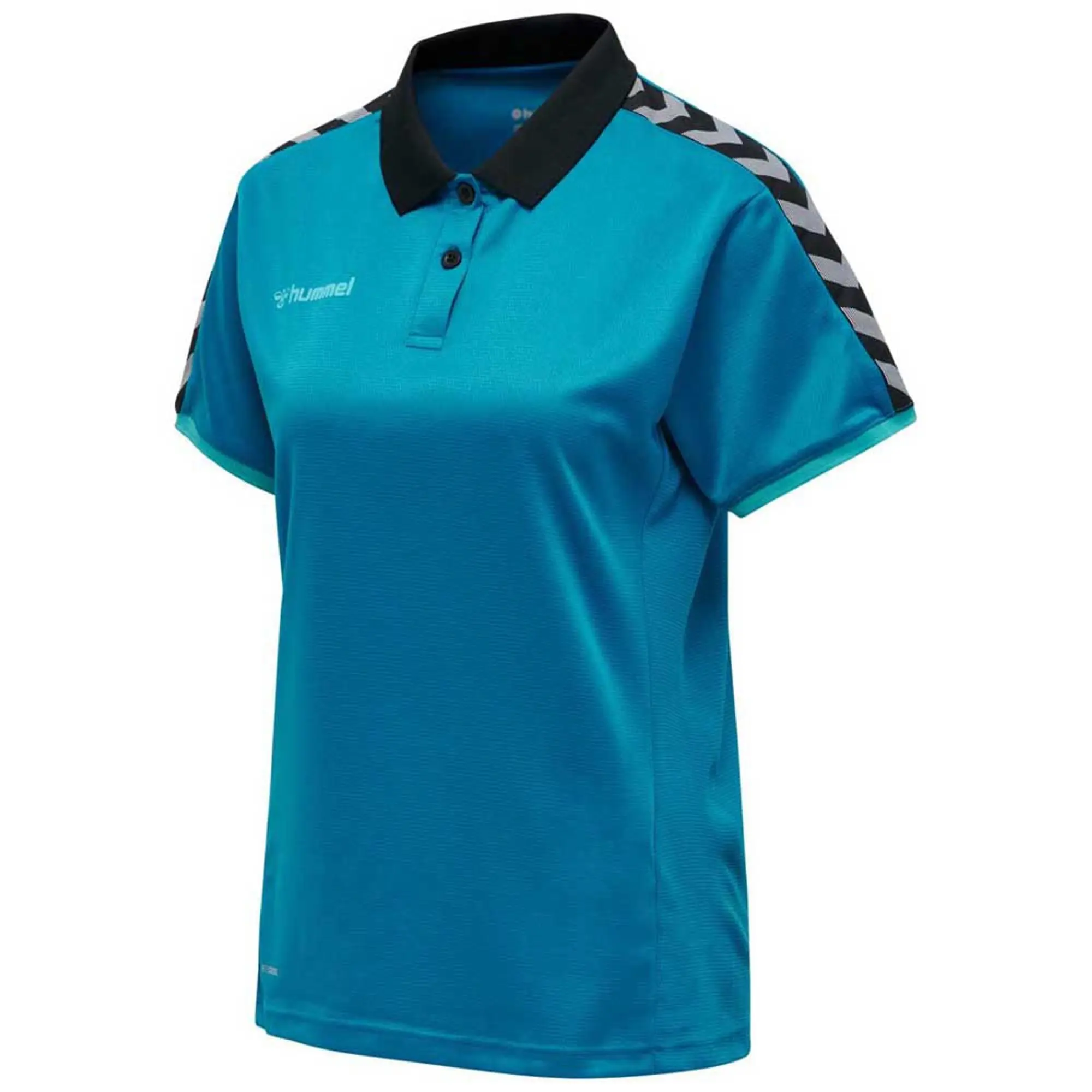 Hummel Authentic Functional Short Sleeve Polo  - Blue