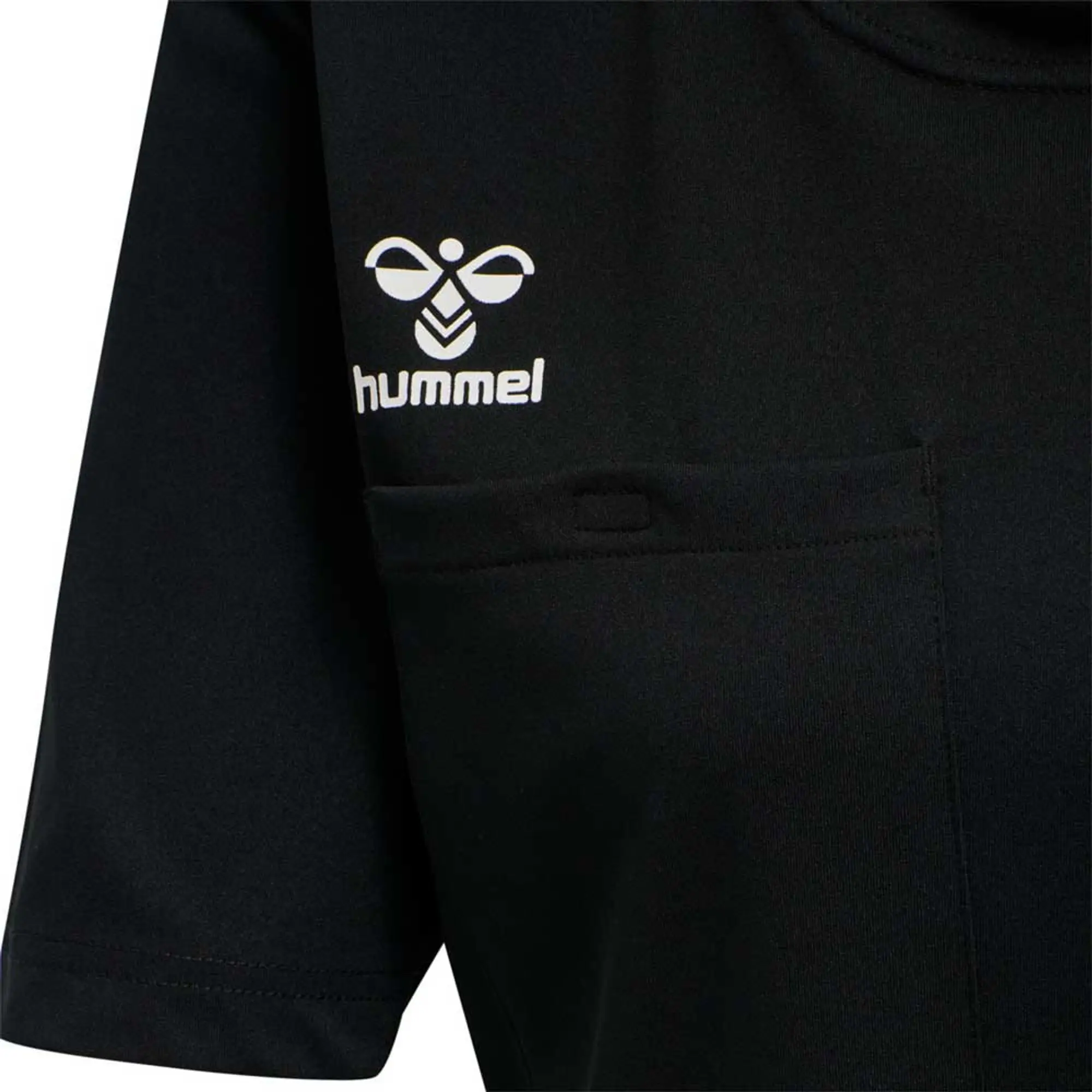 Hummel Referee Chevron Short Sleeve T-shirt  - Black