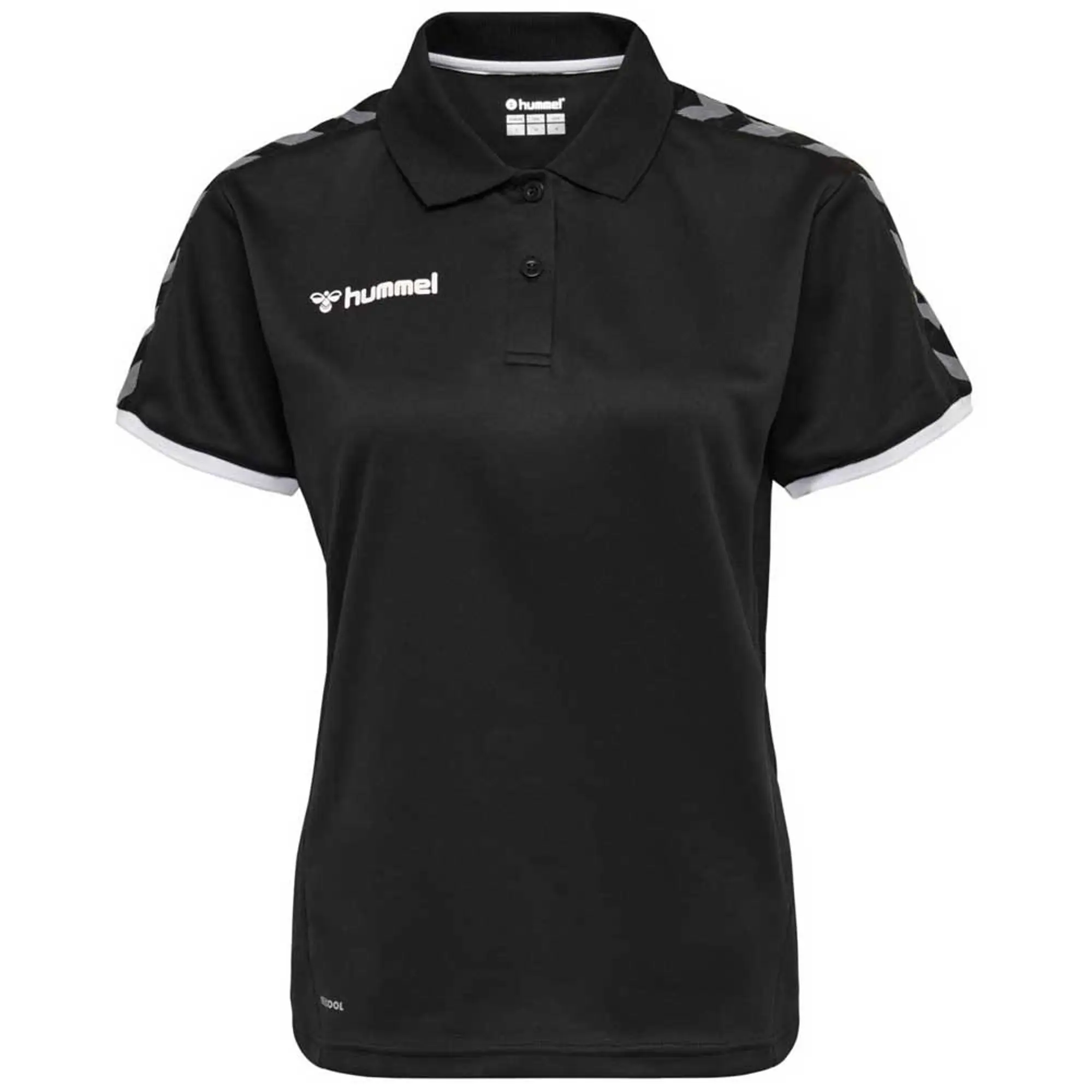 Hummel Authentic Functional Short Sleeve Polo  - Black