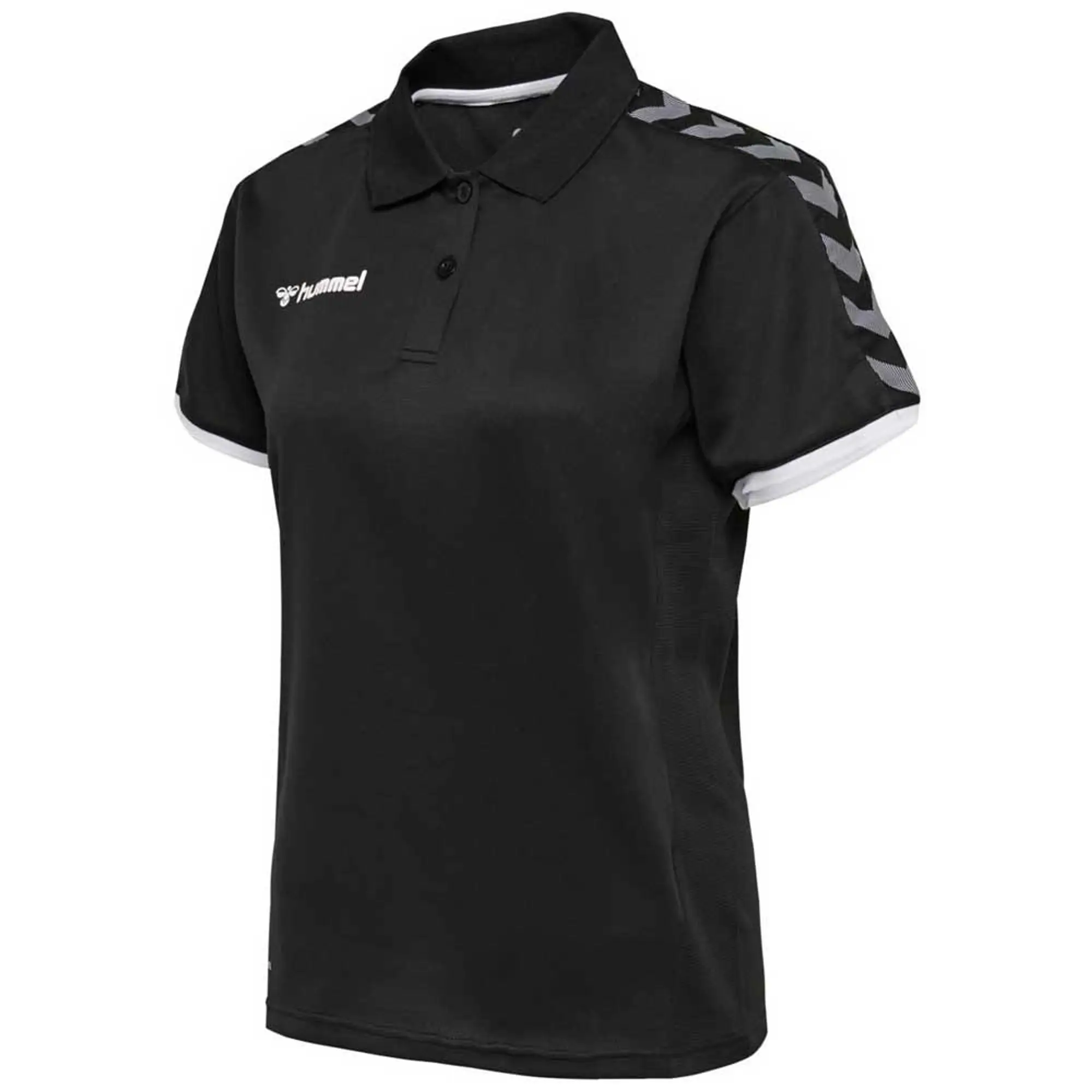 Hummel Authentic Functional Short Sleeve Polo  - Black