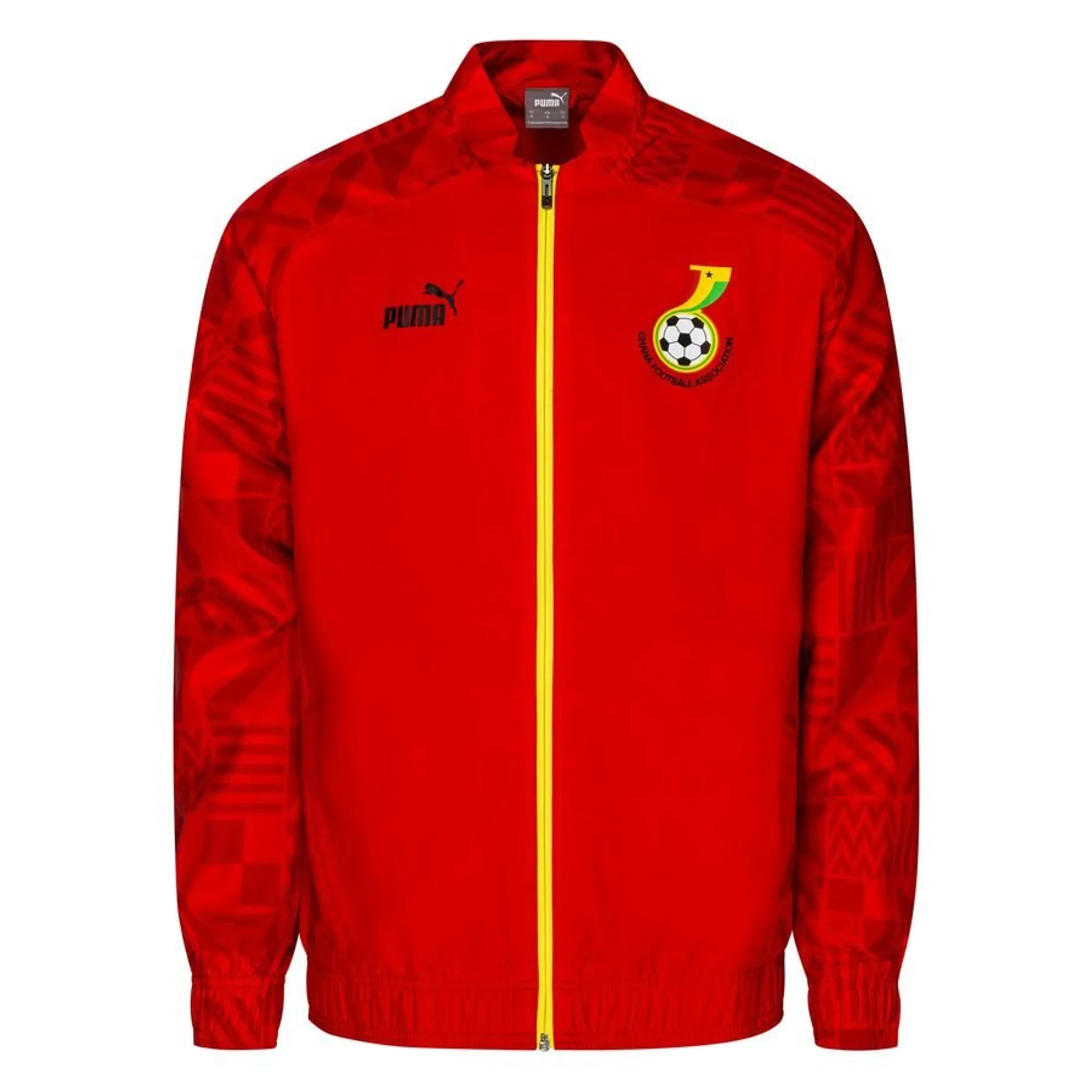 Ghana Prematch Jacket (Red) 2022-2023 Men's Size: Small Made By: Puma