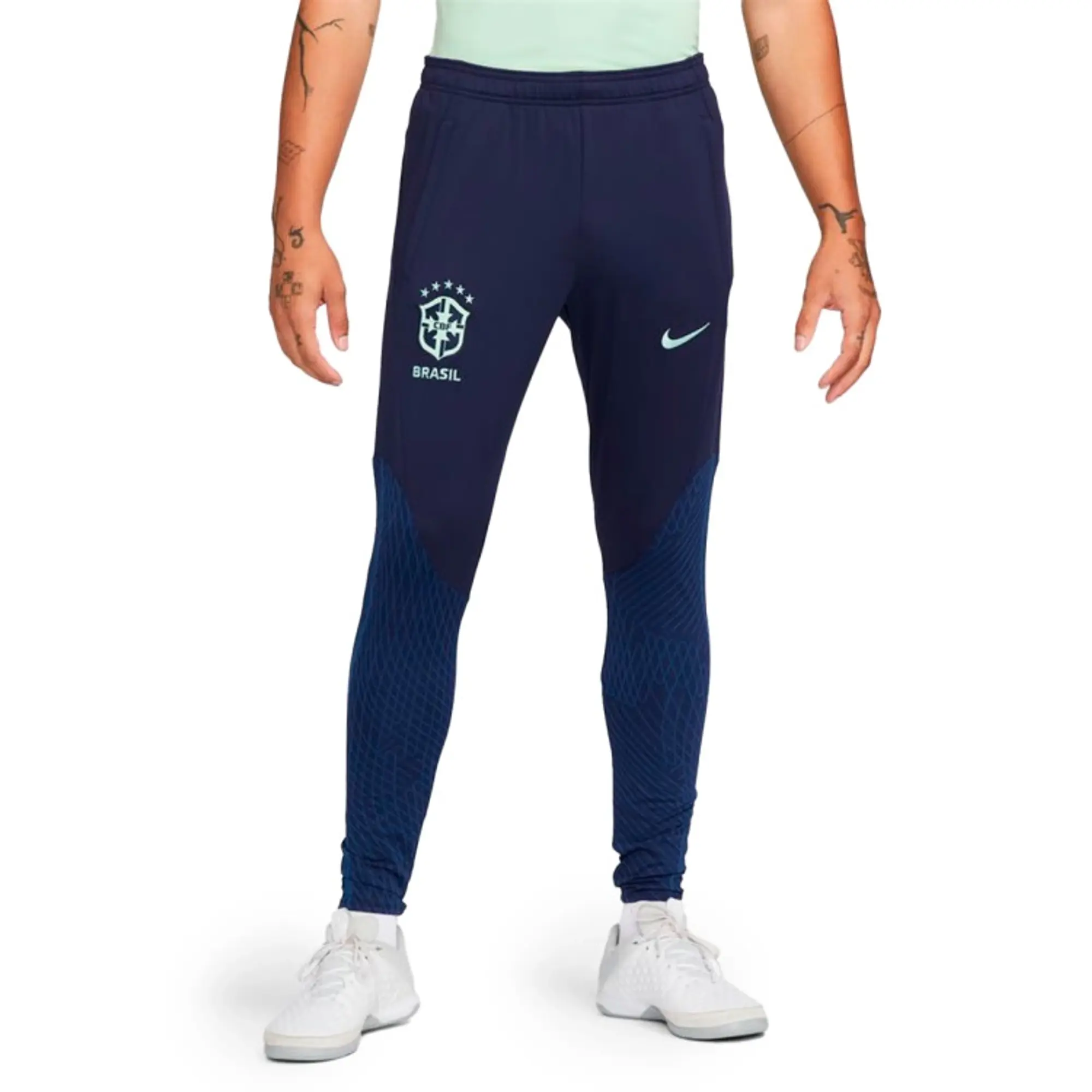 Brazil Dri-FIT Knit Football Pants (Navy) 2022-2023 Men's Size: Extra Large Made By: Nike