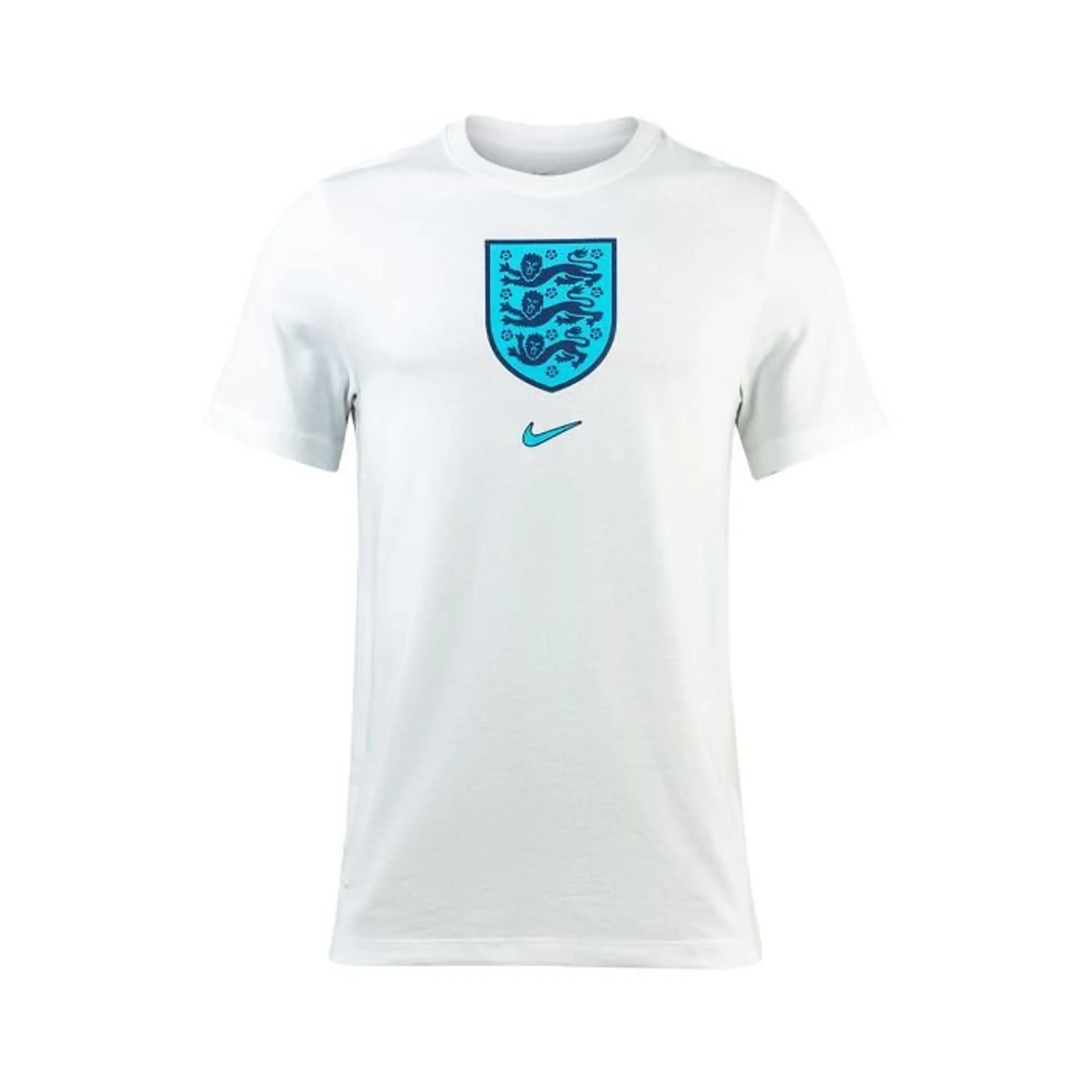 Nike England T-Shirt Crest - White - ['White']