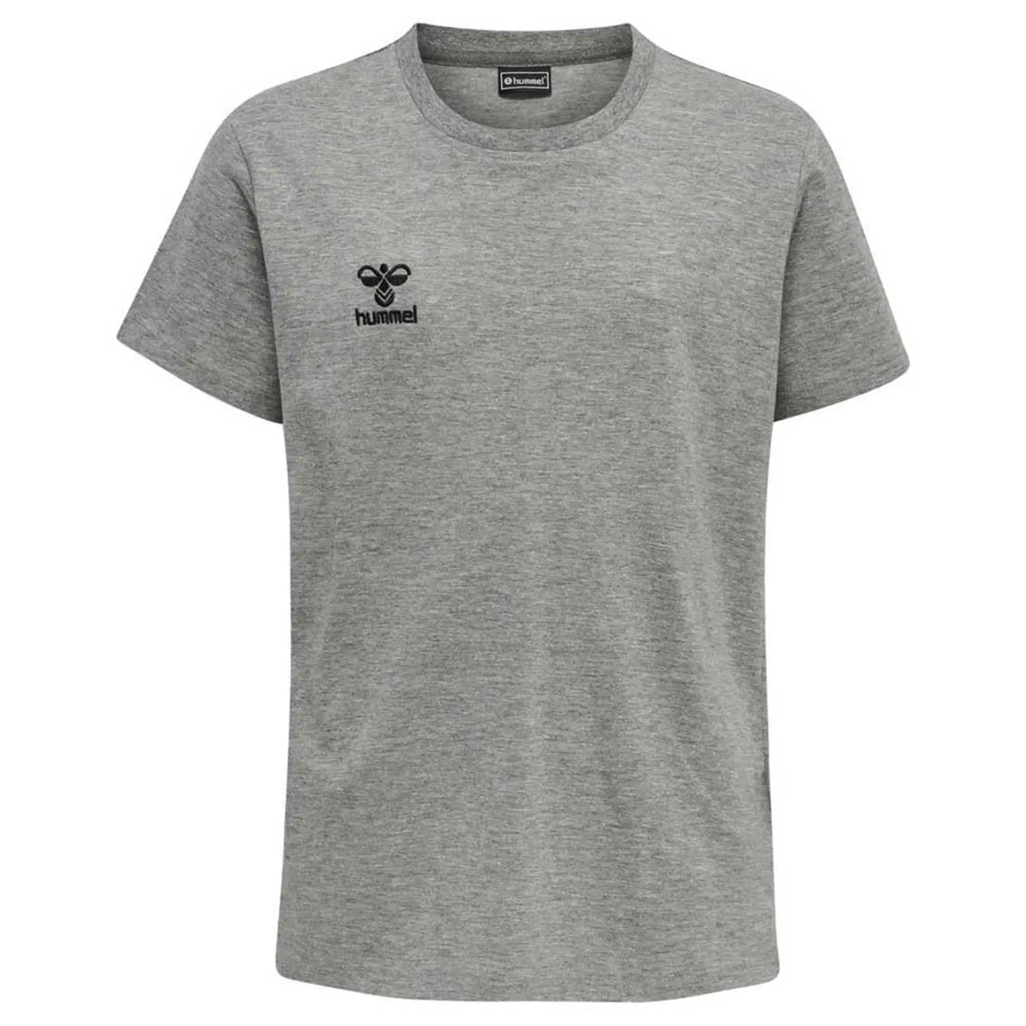 Hummel Move Grid Cotton Short Sleeve T-shirt  - Grey