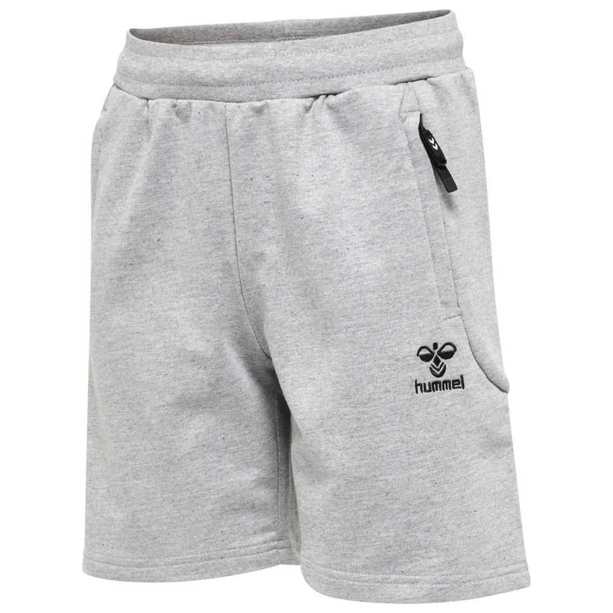 Hummel Move Grid Cotton Shorts  - Grey