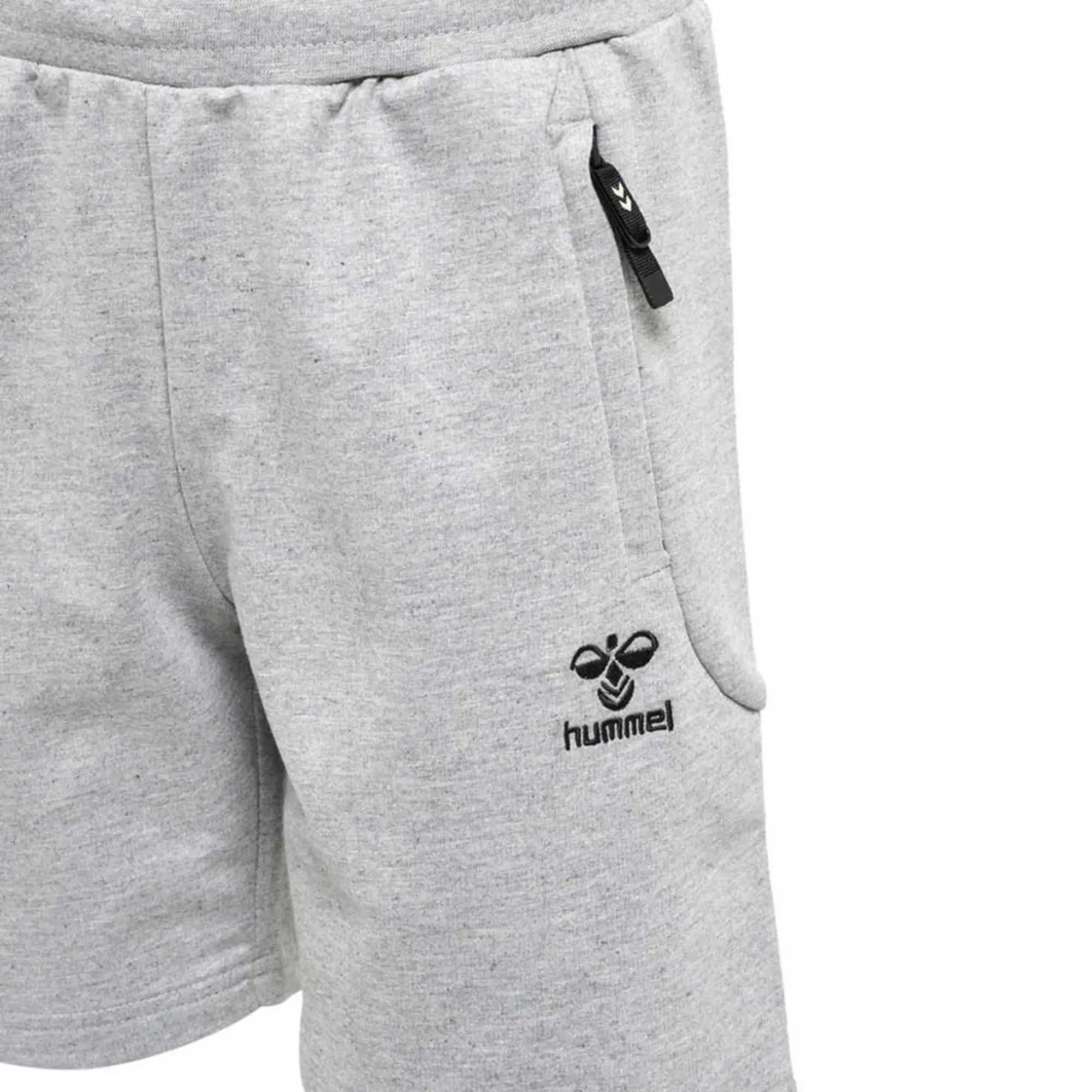 Hummel Move Grid Cotton Shorts  - Grey
