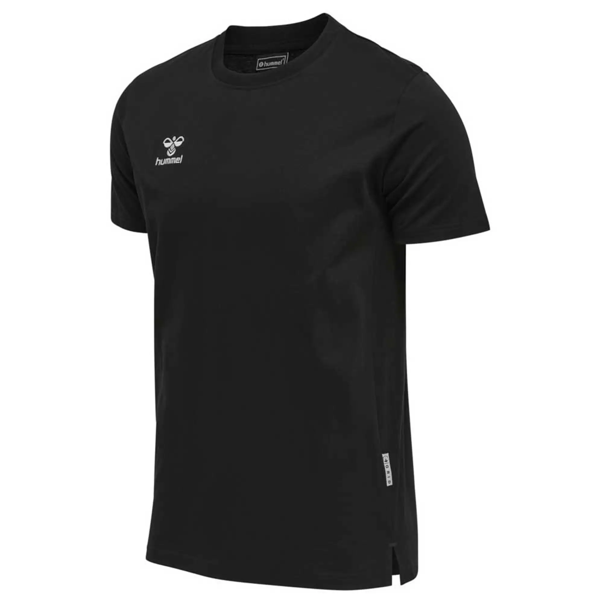 Hummel Move Grid Cotton Short Sleeve T-shirt  - Black