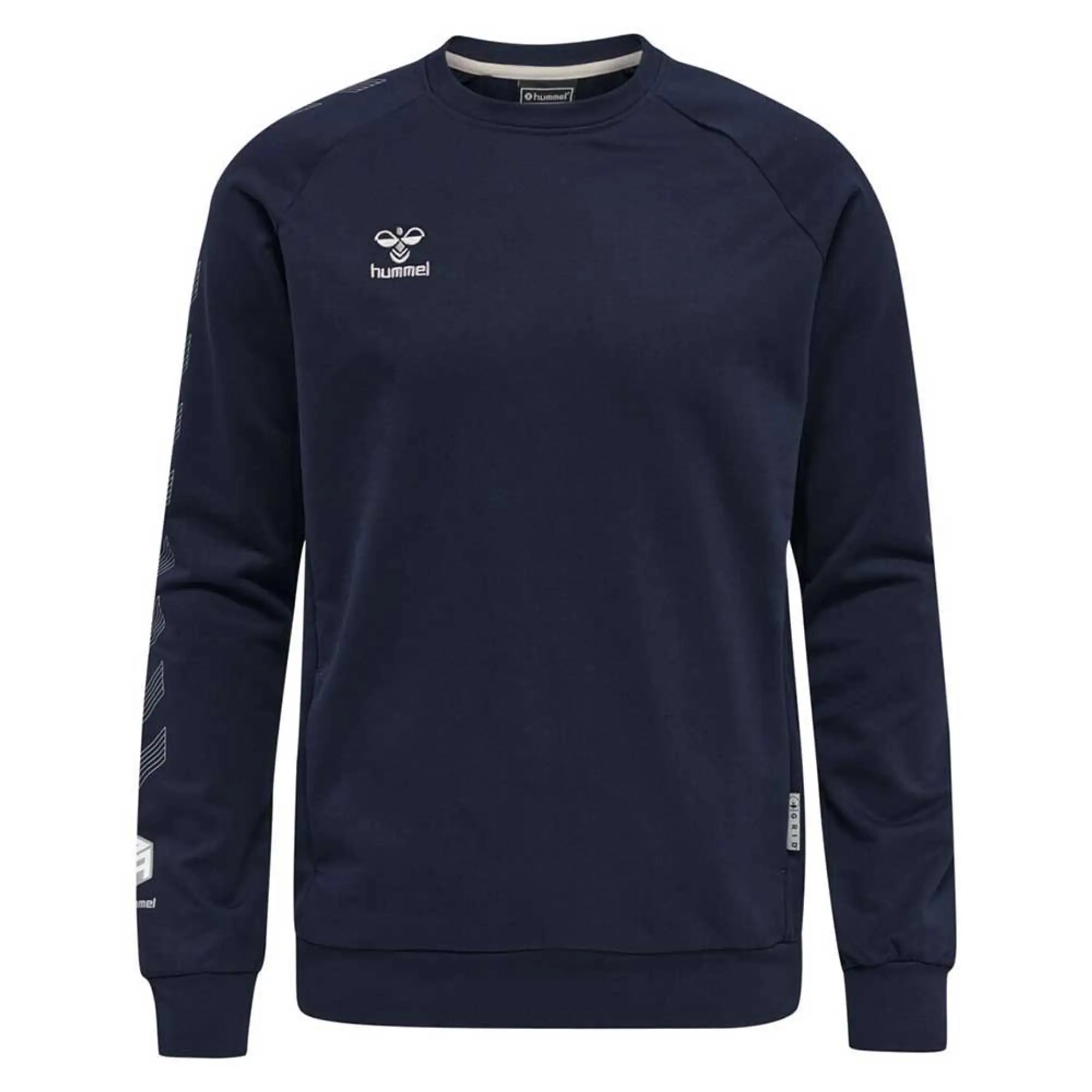 Hummel Move Grid Cotton Sweatshirt  - Blue