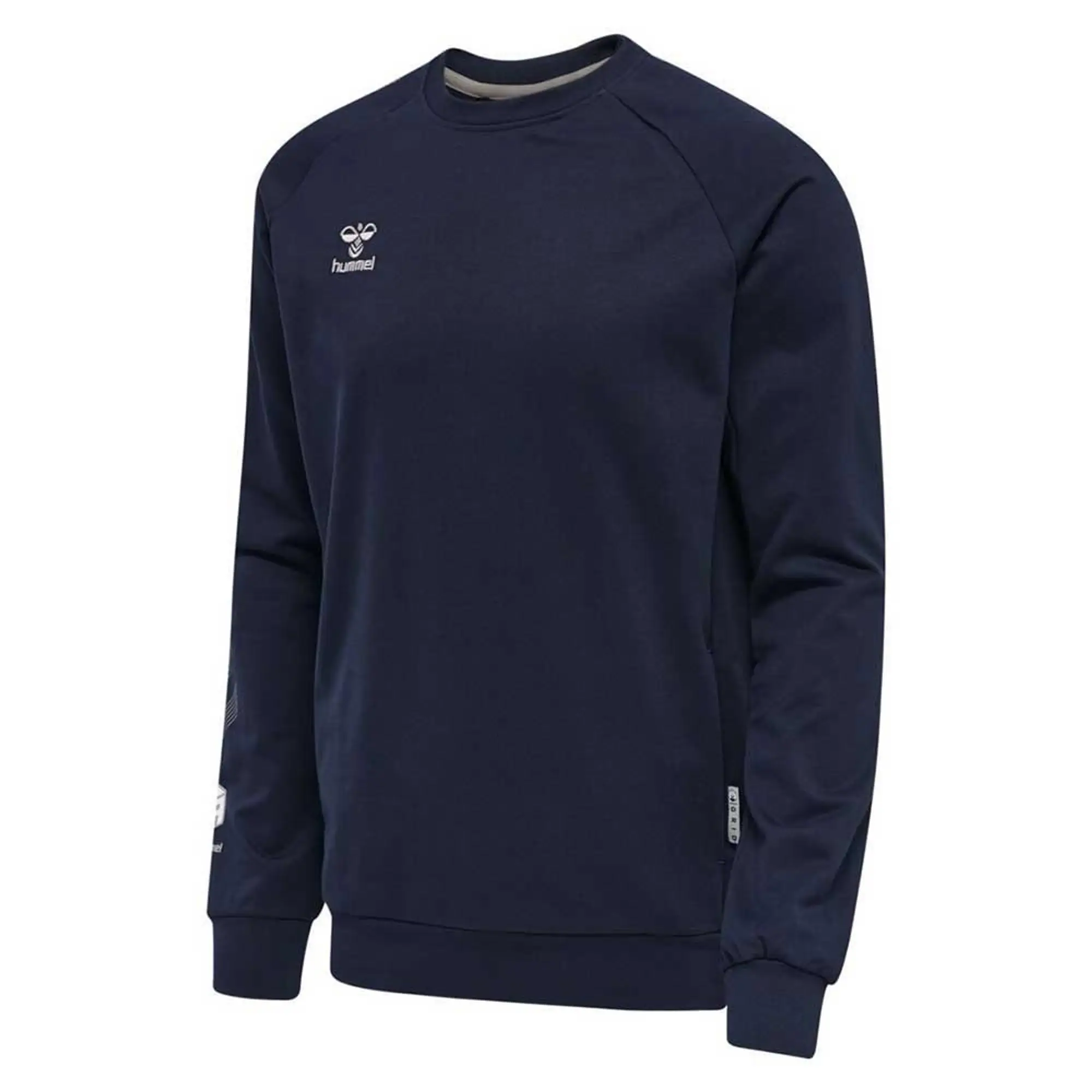 Hummel Move Grid Cotton Sweatshirt  - Blue