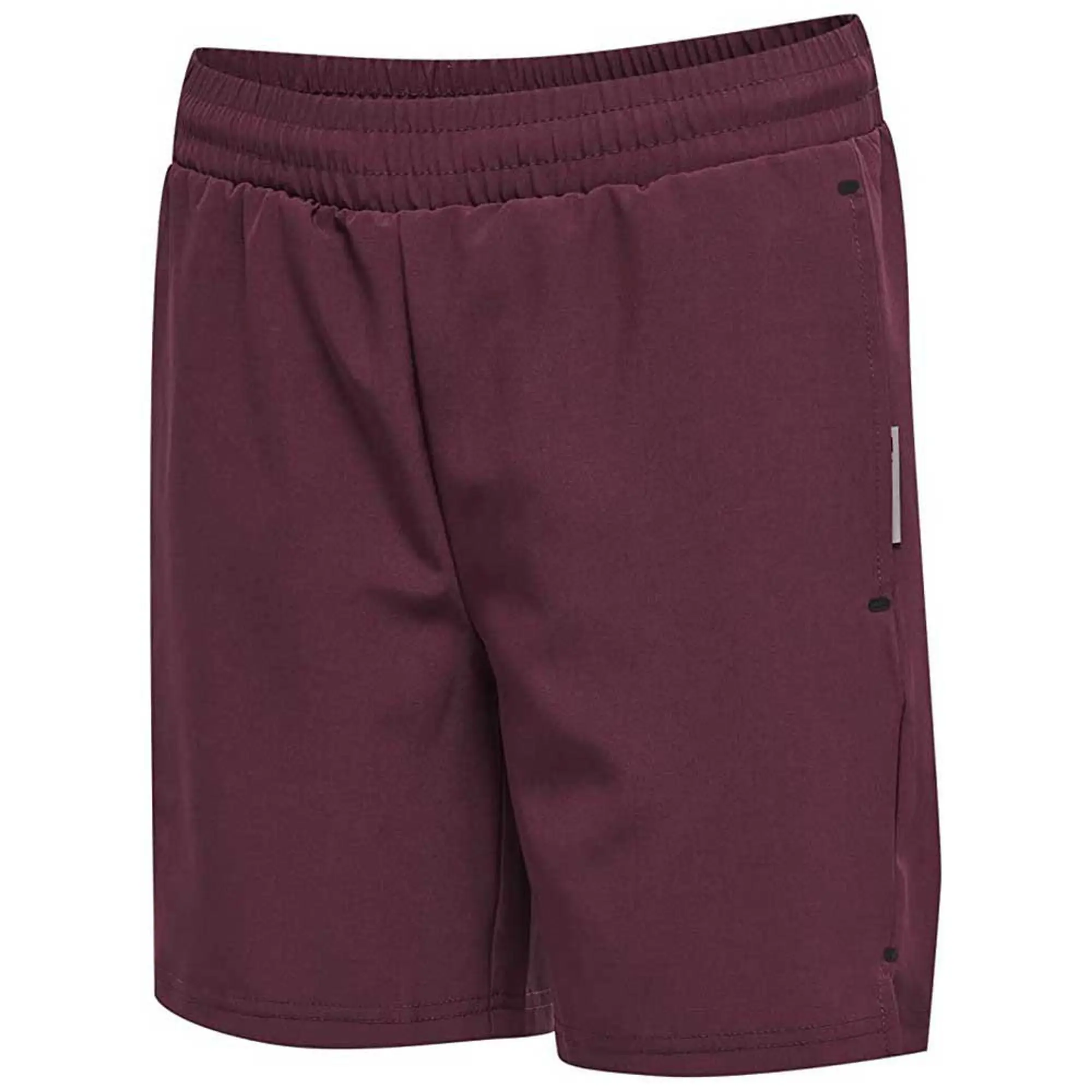 Hummel Move Grid Woven Shorts  - Red