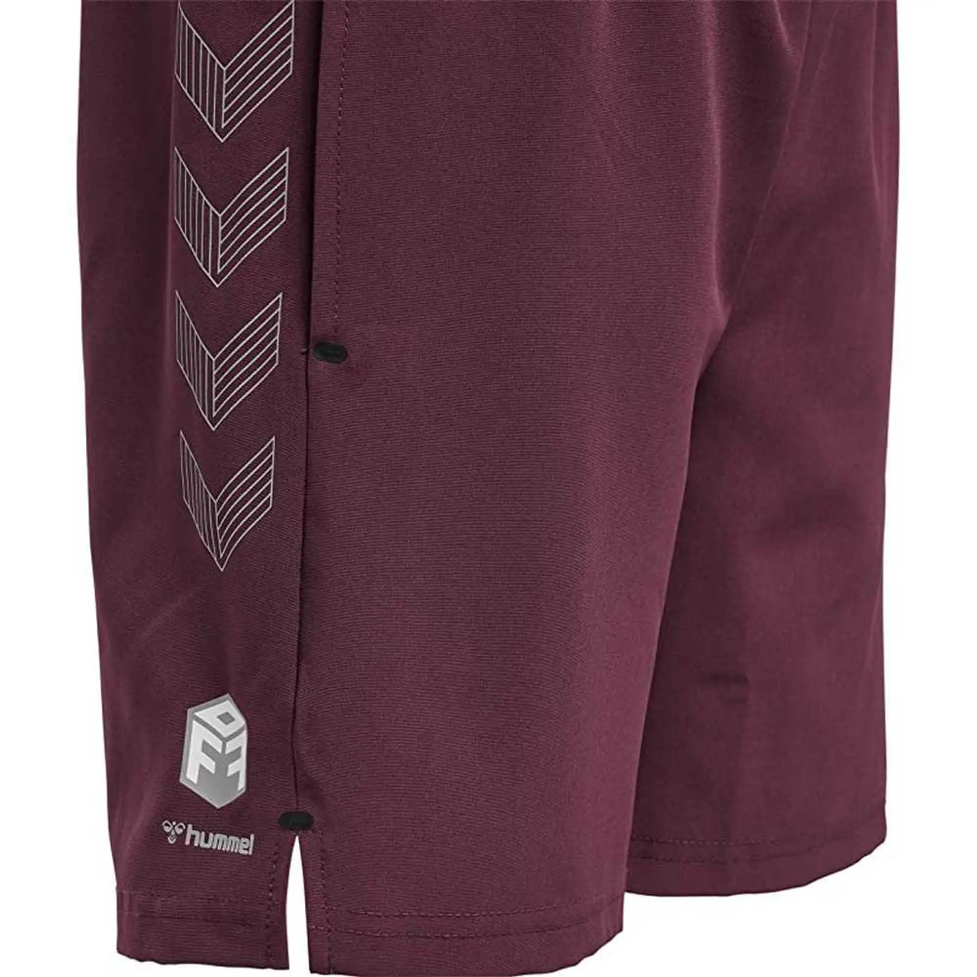 Hummel Move Grid Woven Shorts  - Red