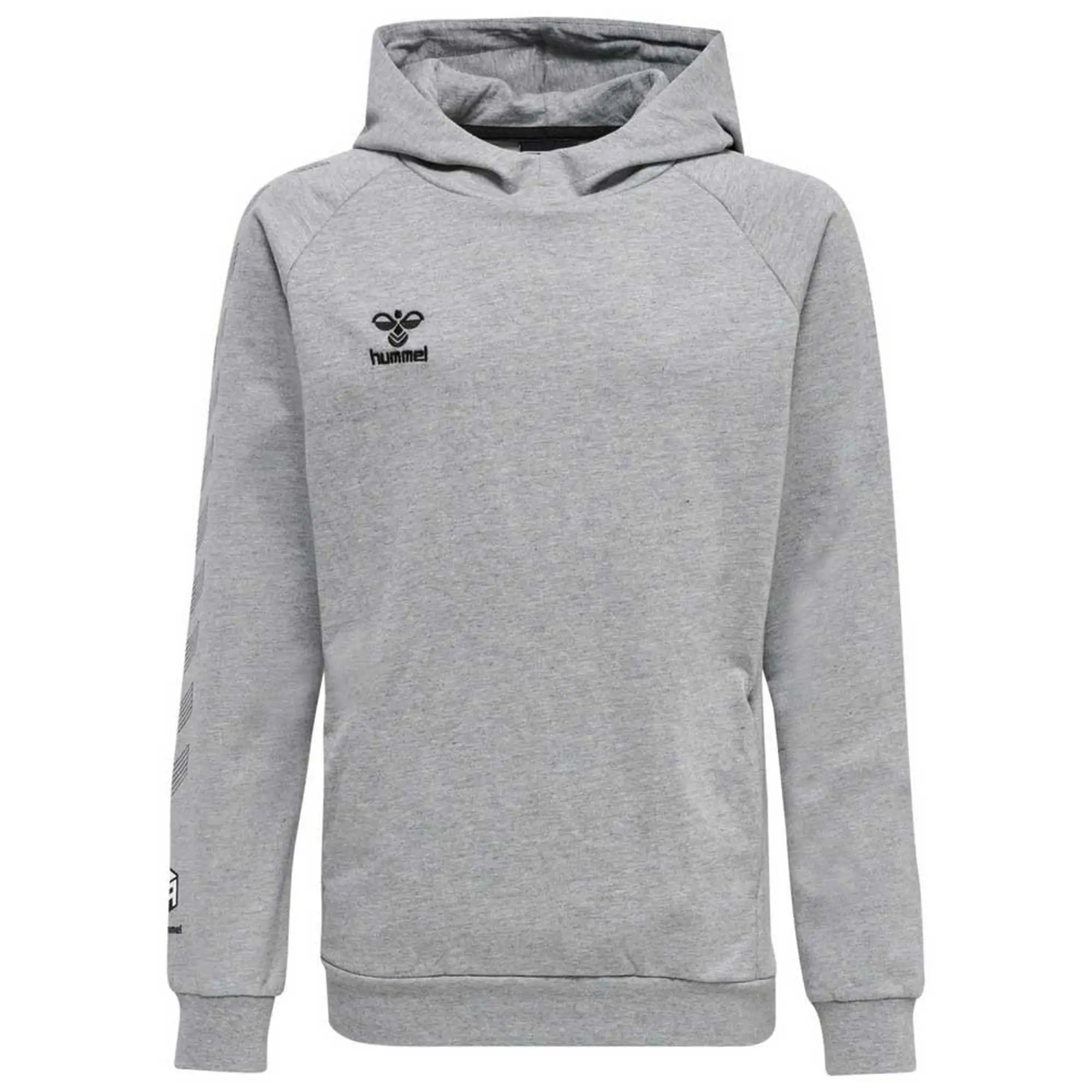 Hummel Move Grid Cotton Hoodie  - Grey
