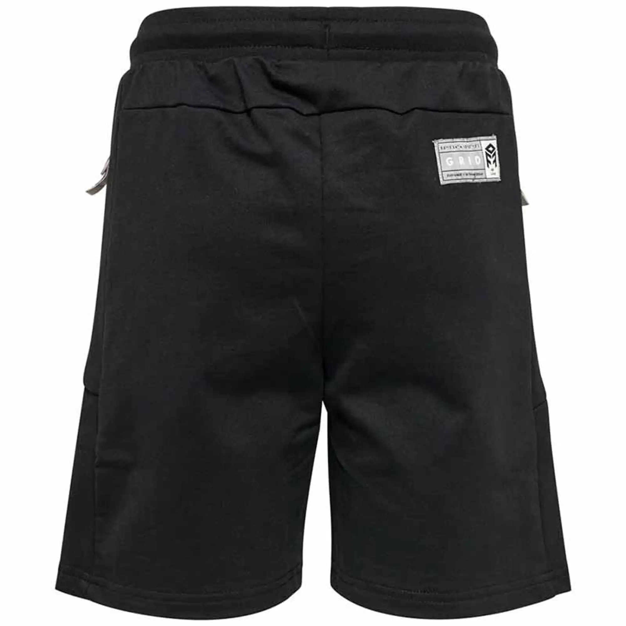 Hummel Move Grid Cotton Shorts  - Black