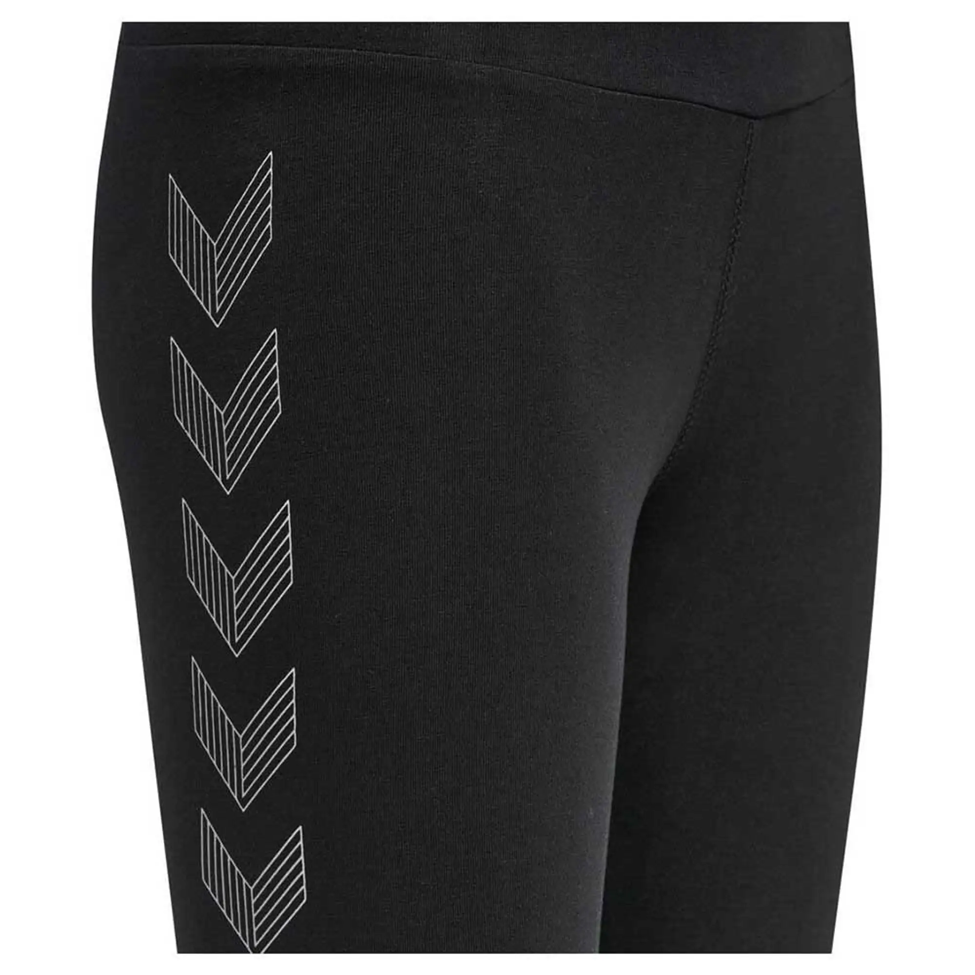 Hummel Move Grid Cotton Leggings  - Black