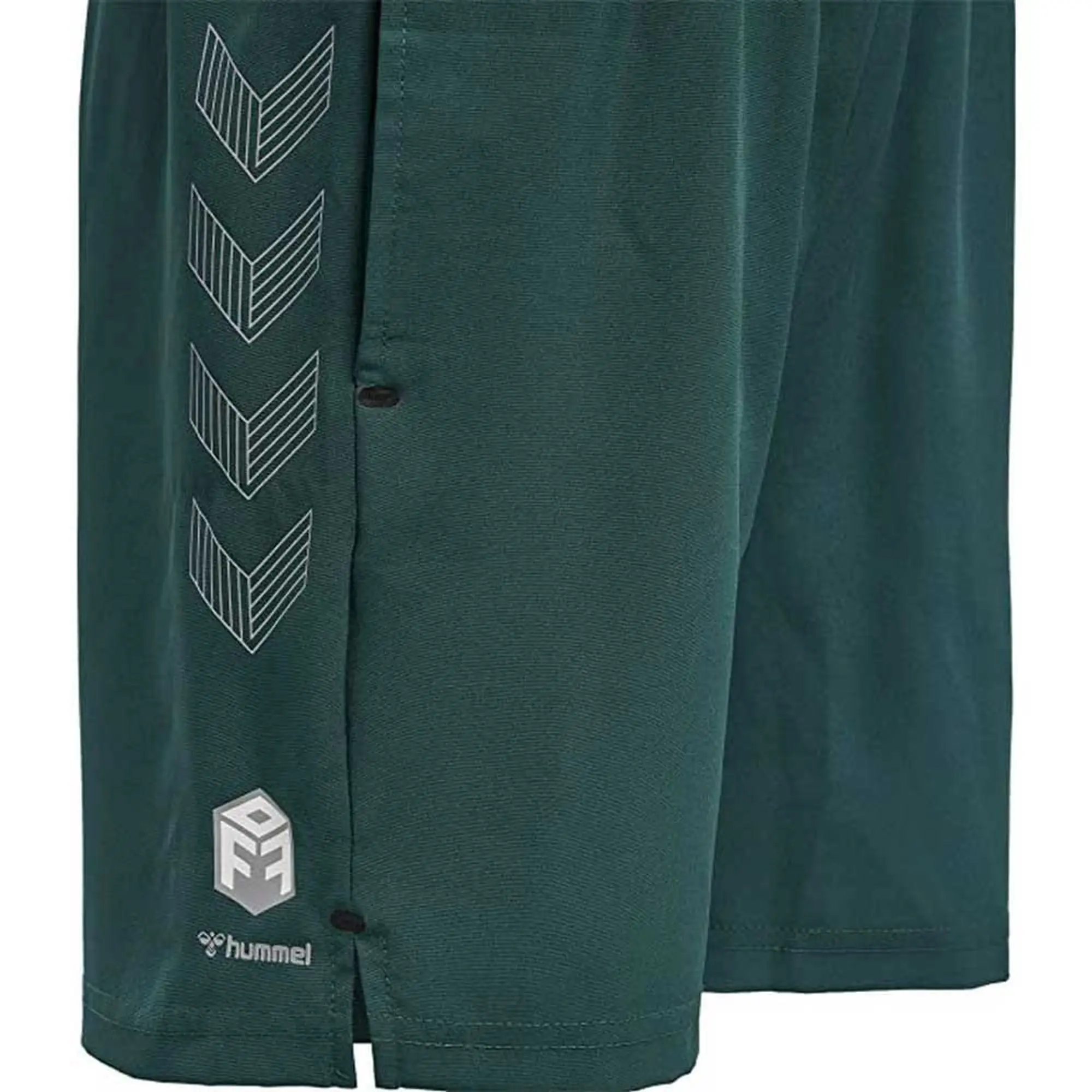 Hummel Move Grid Woven Shorts  - Green