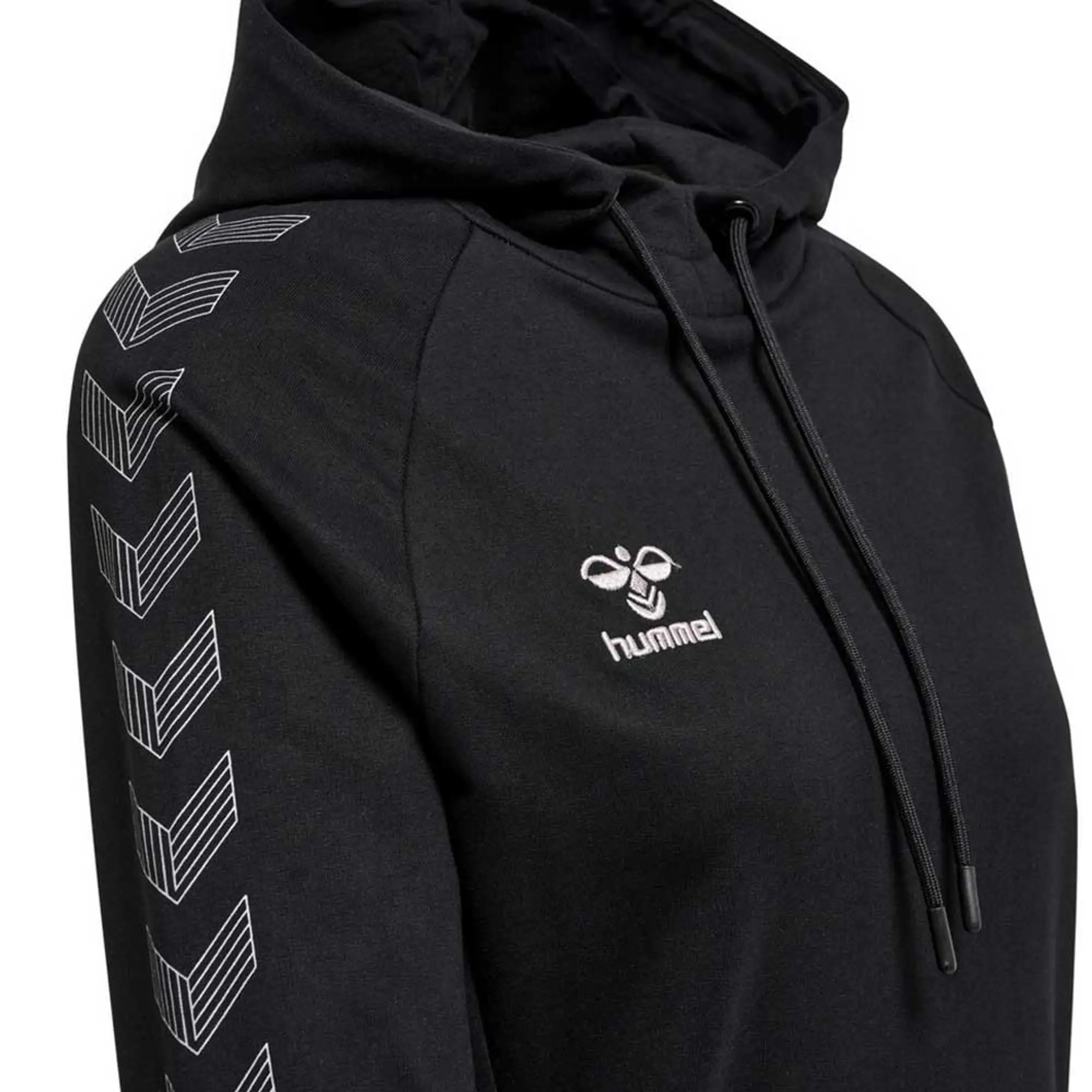 Hummel Move Grid Cotton Hoodie  - Black