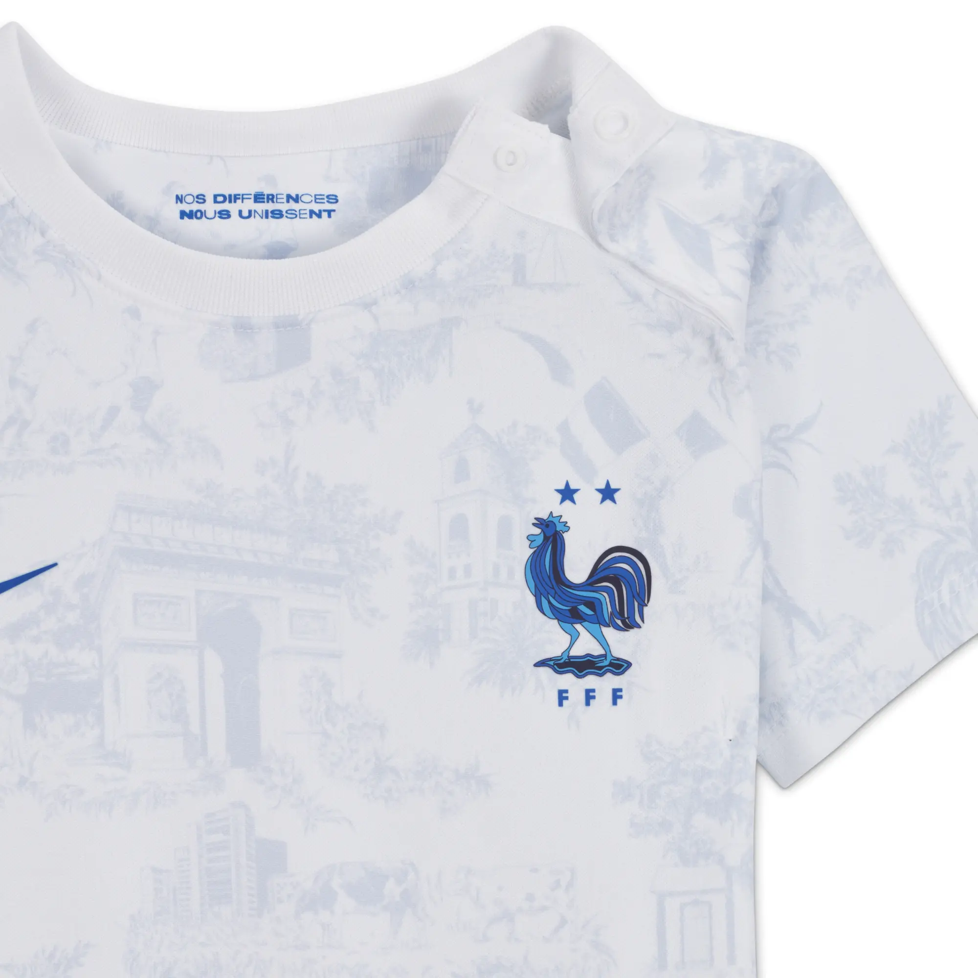 Nike France Baby SS Away Mini Kit 2022