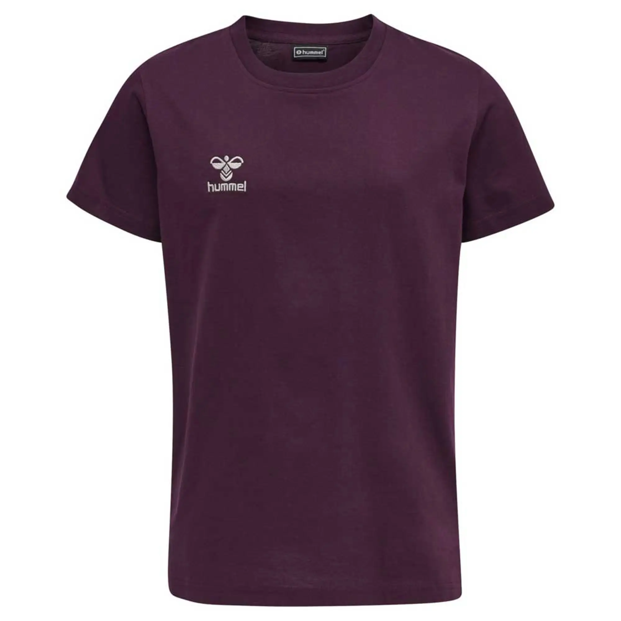 Hummel Move Grid Cotton Short Sleeve T-shirt  - Purple