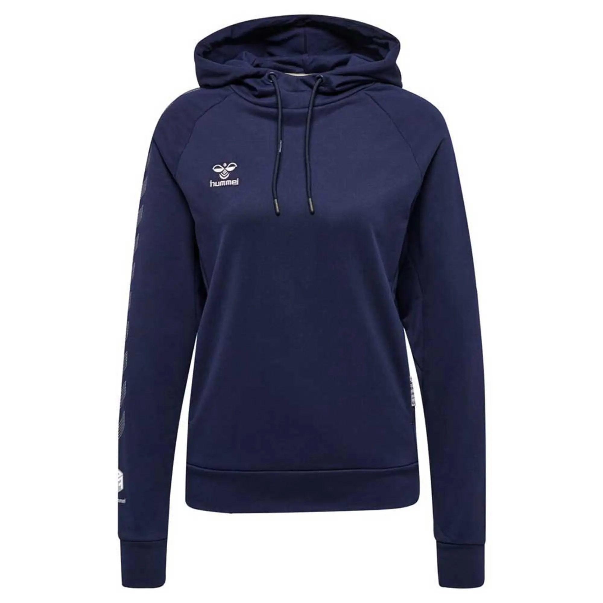 Hummel Move Grid Cotton Hoodie  - Blue