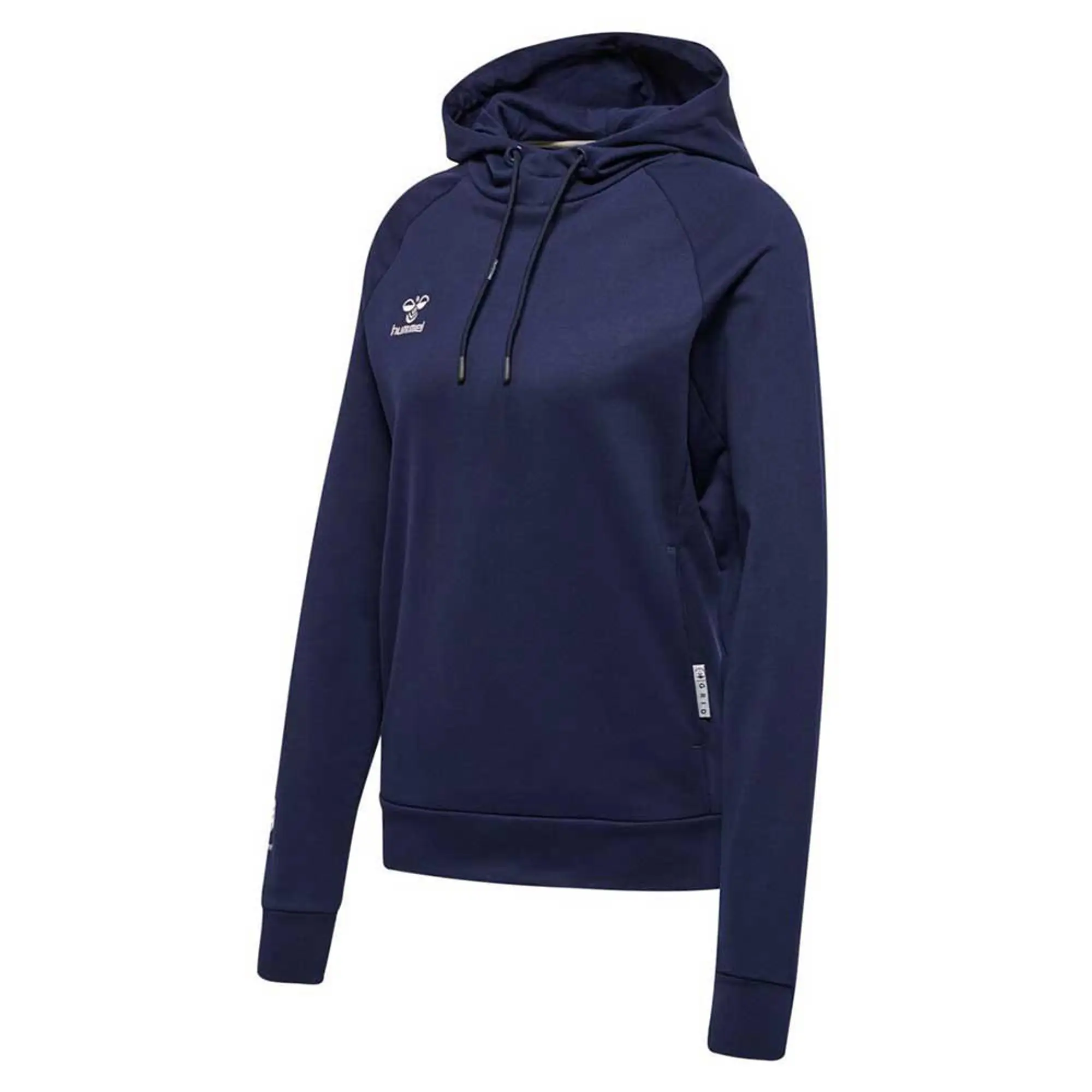 Hummel Move Grid Cotton Hoodie  - Blue