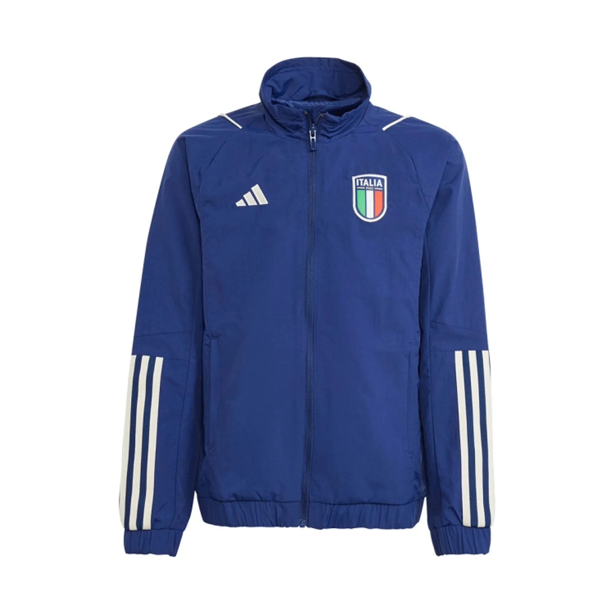 Italy Presentation Jacket (Dark Blue) - Kids 2023-2024 Men's Size: 13-14 Made By: Adidas