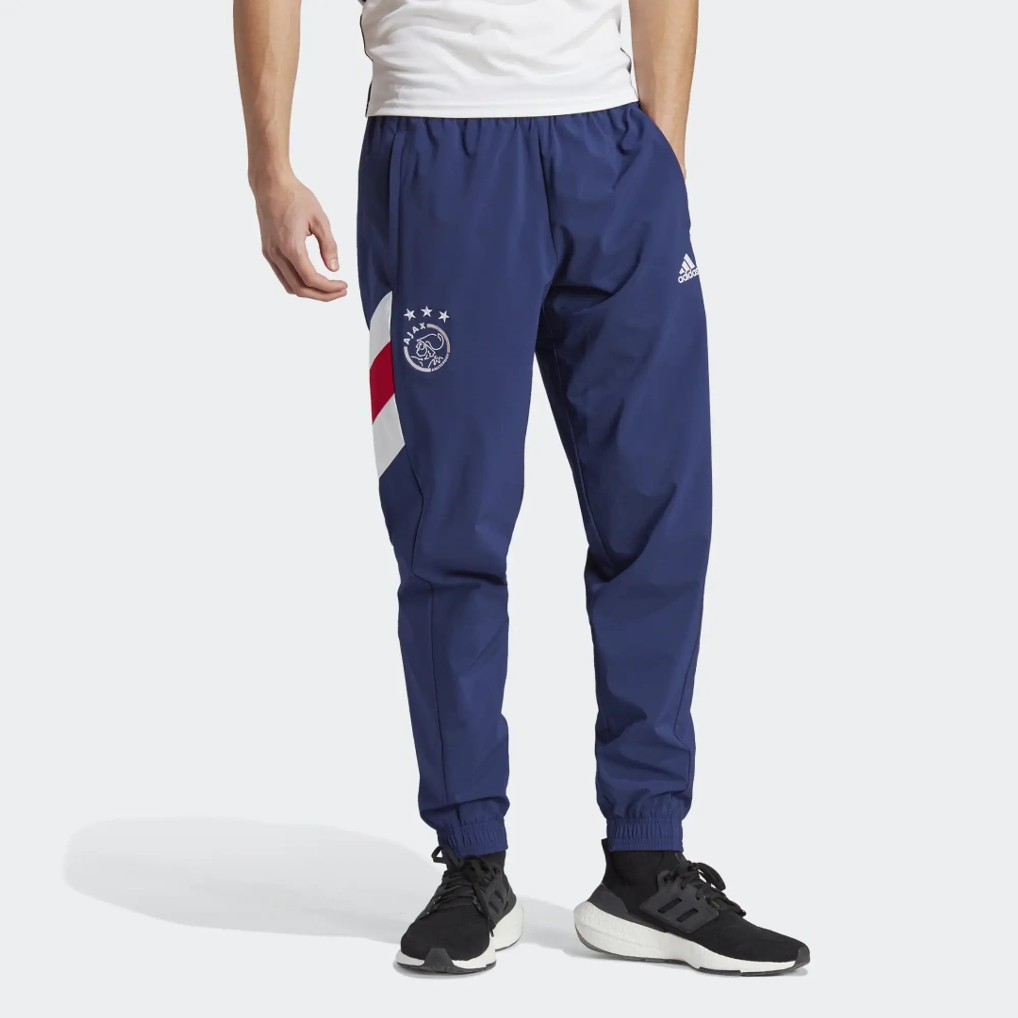 adidas Ajax Amsterdam Icon Woven Tracksuit Bottoms