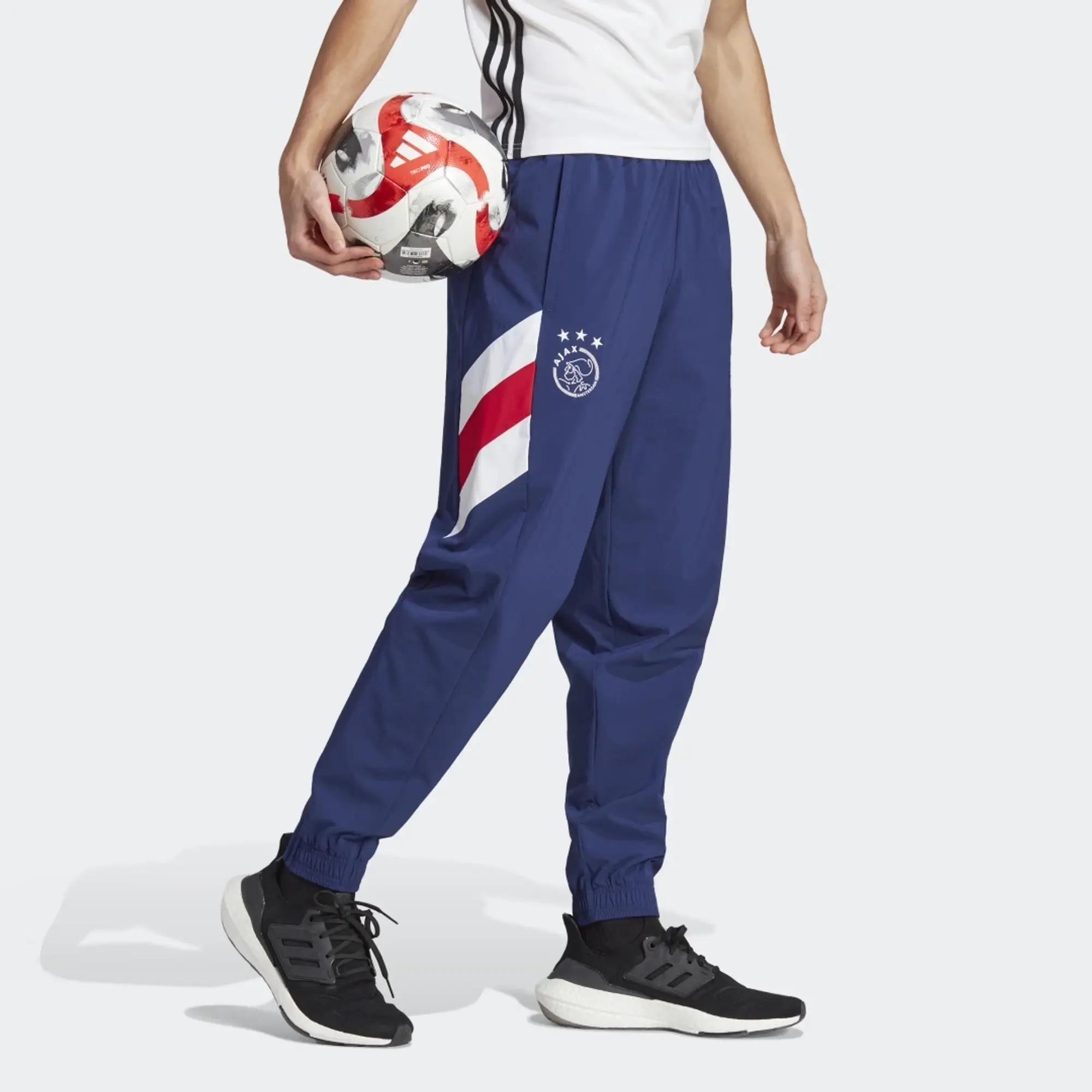 adidas Ajax Amsterdam Icon Woven Tracksuit Bottoms