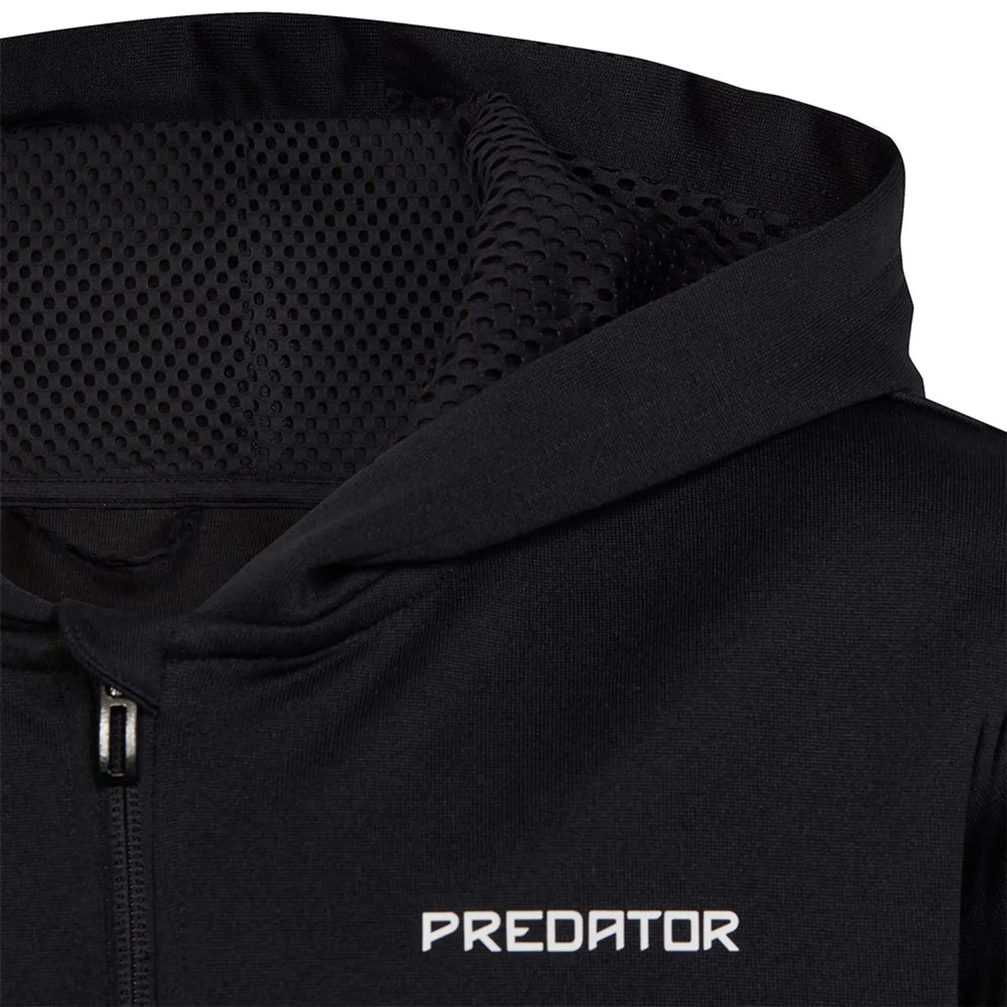 Adidas Hoodie Predator Full Zip - ['Black']
