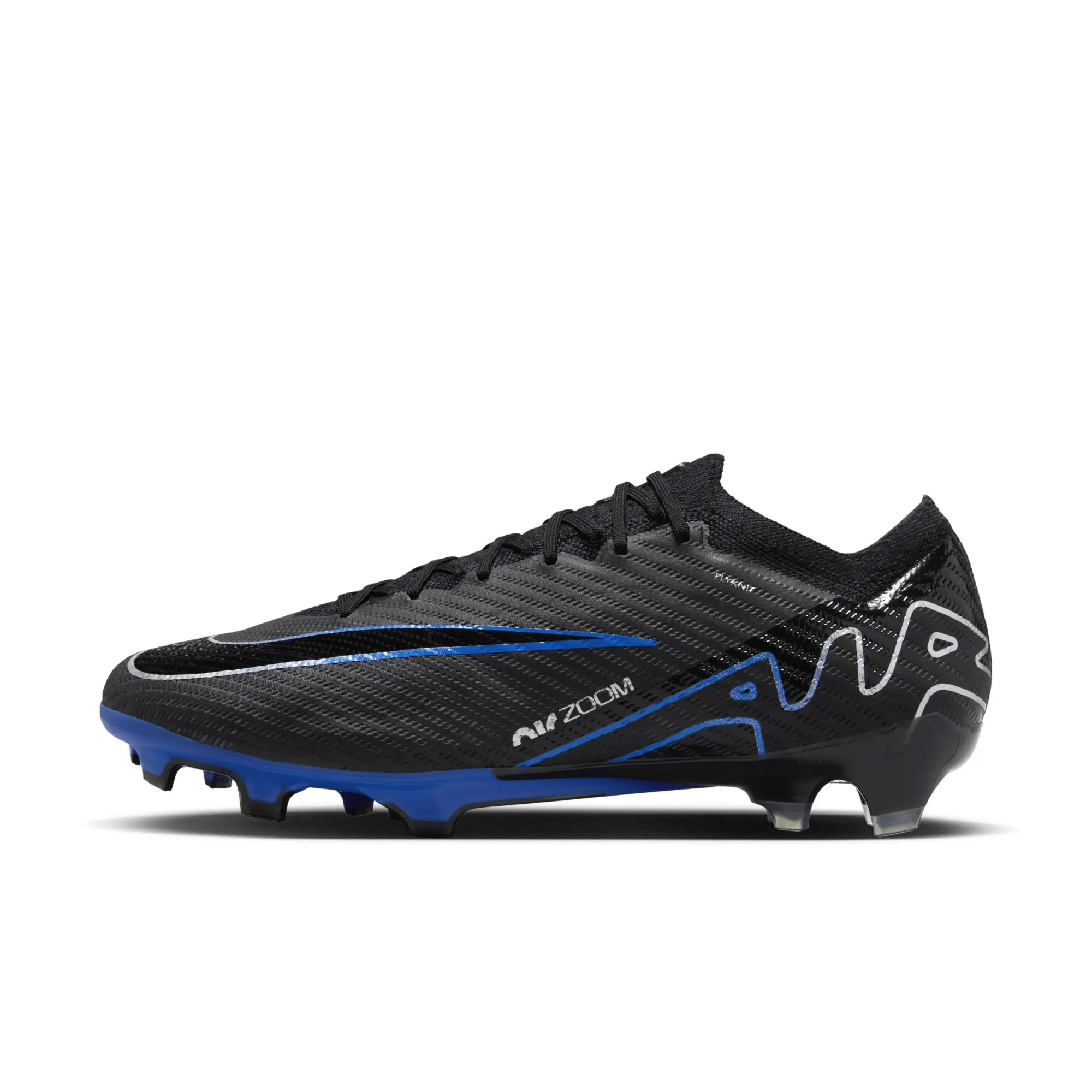 Full black football boots best sale