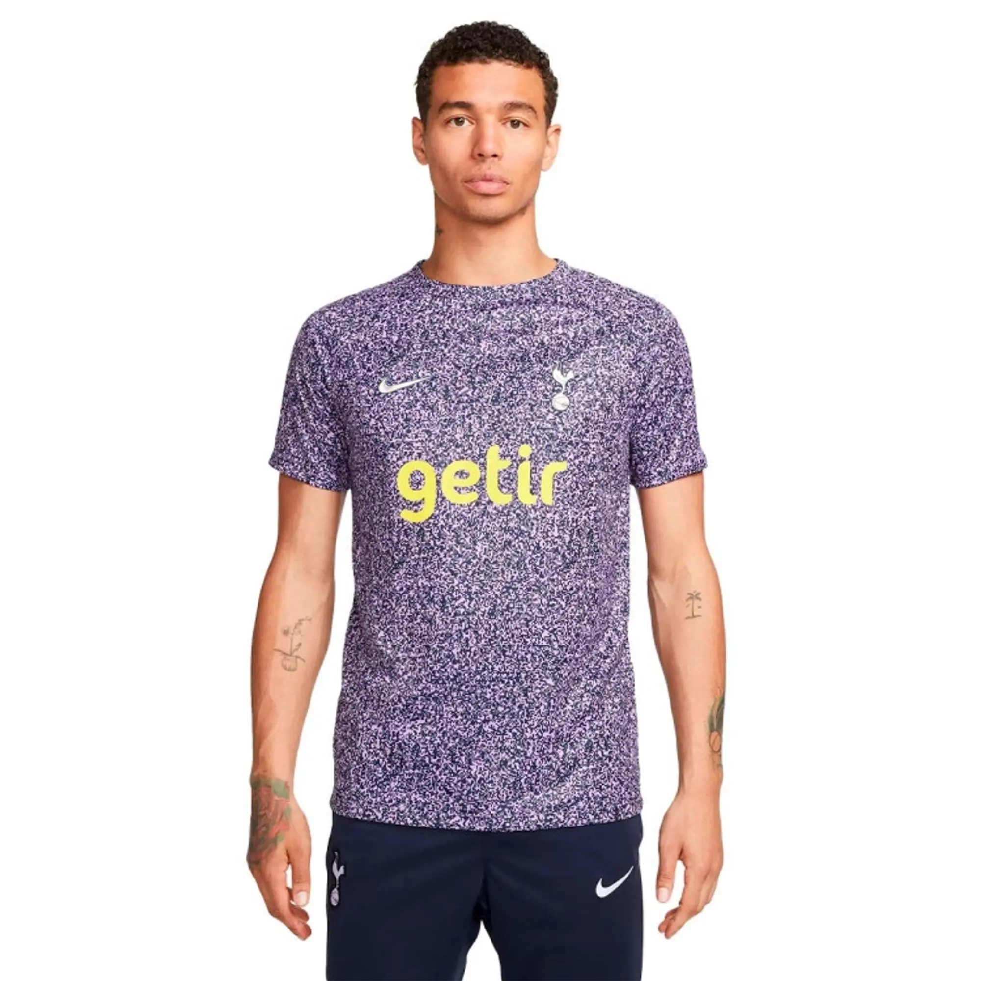 Tottenham Hotspur Academy Pro Pre-Match Top (Marine) 2023-2024 Men's Purple Made By: Nike