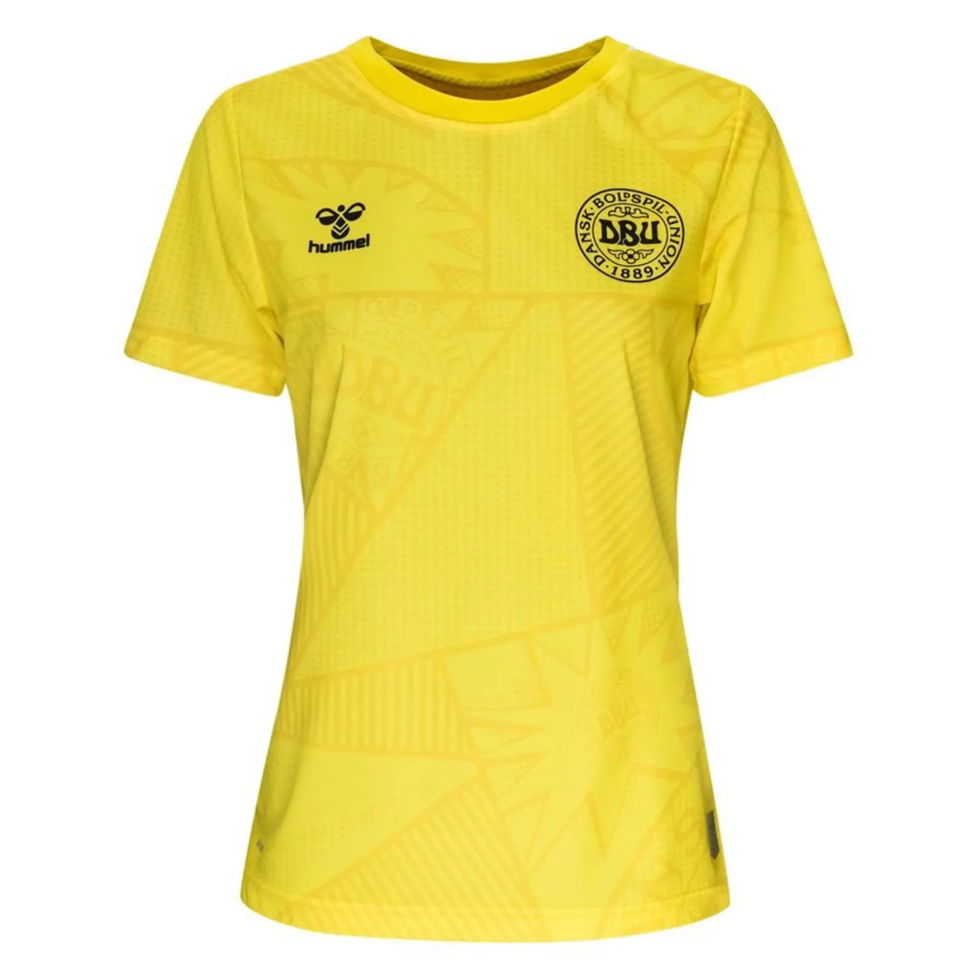 Hummel Denmark Goalkeeper Shirt Women's World Cup 2023 Women - ['Yellow']