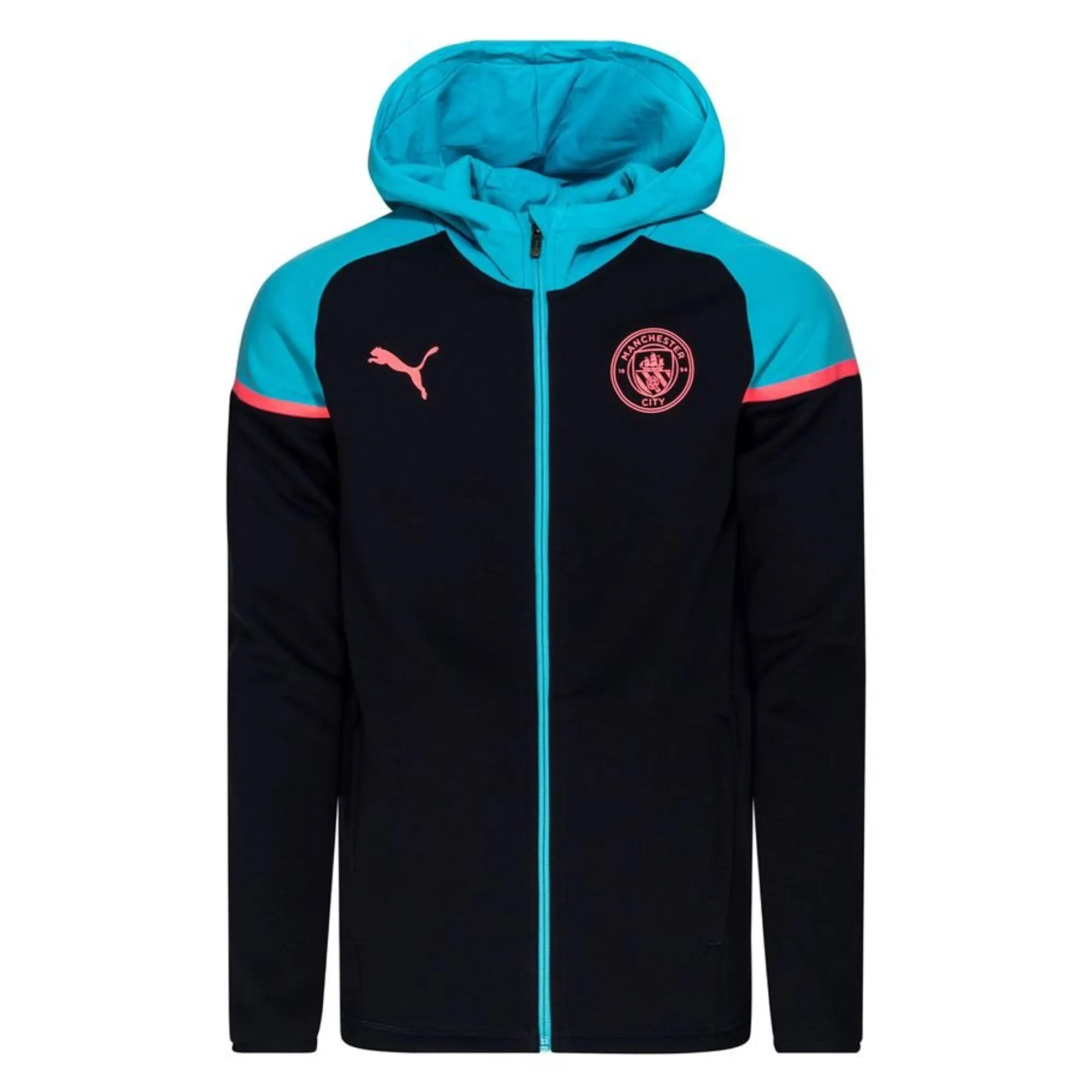 Puma Manchester City Hoodie Casuals - Dark Navy/Blue - ['Blue']