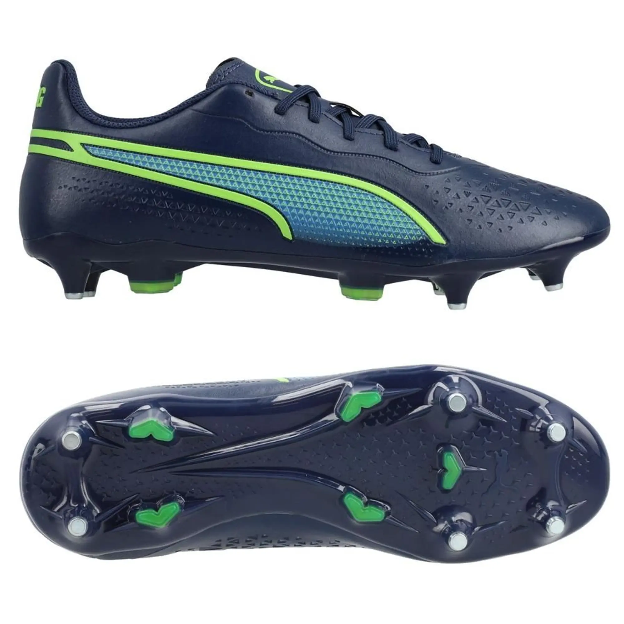 Puma King Match Sg Gear Up - ['Blue']