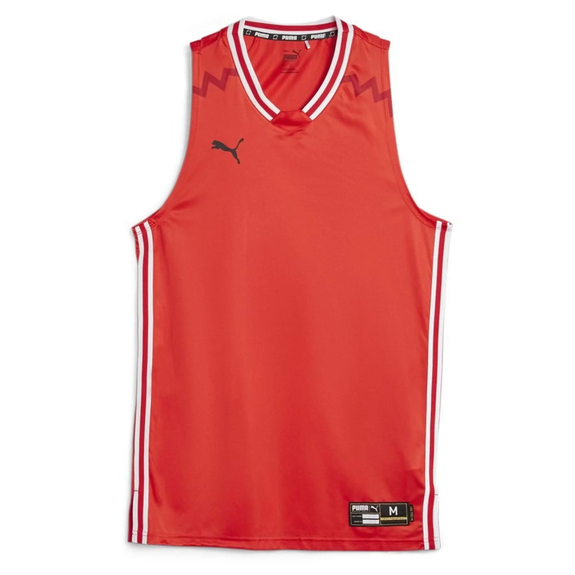 Hoops Team Game Jersey Puma Red - ['Red']