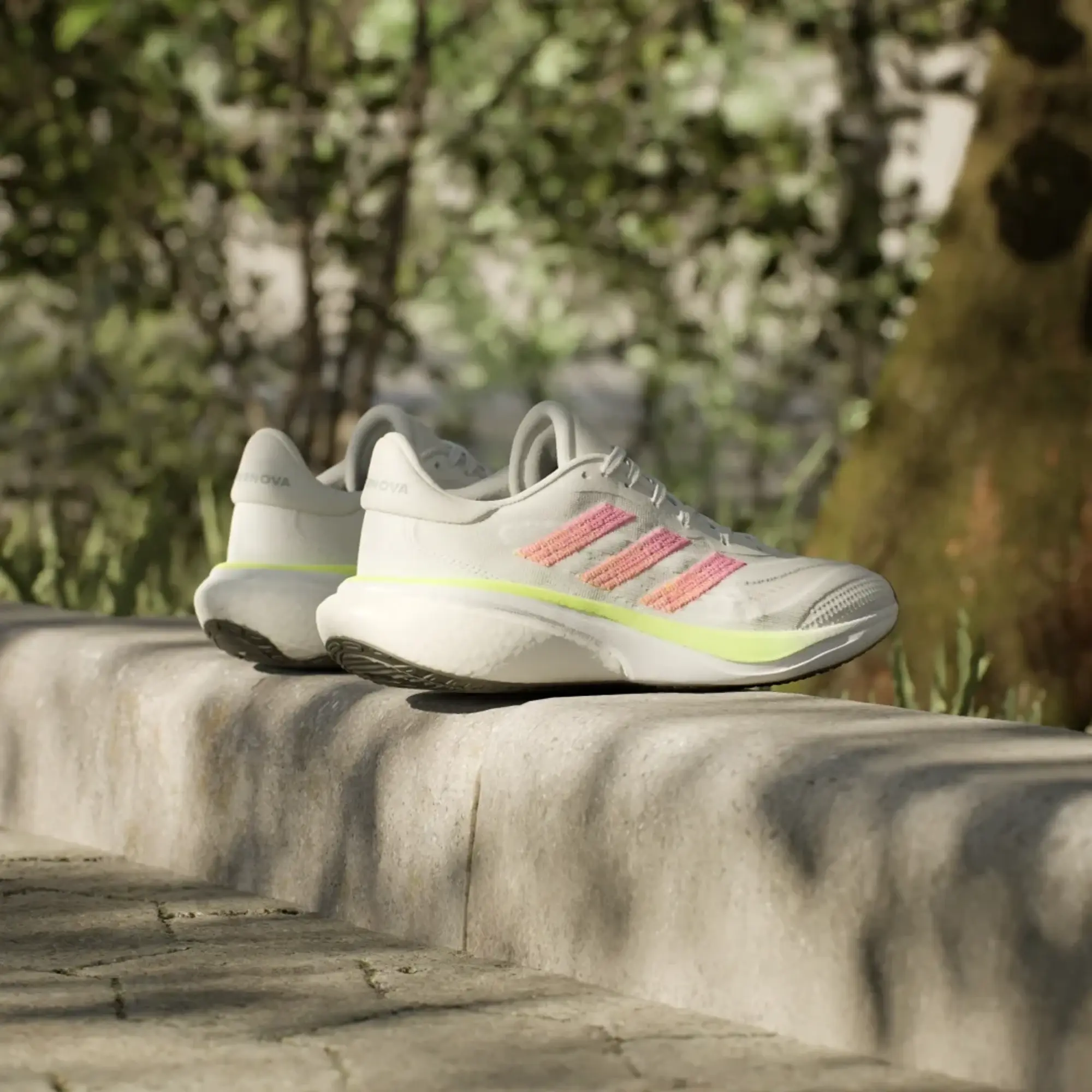 Adidas Running Shoe Supernova 3 - ['White']