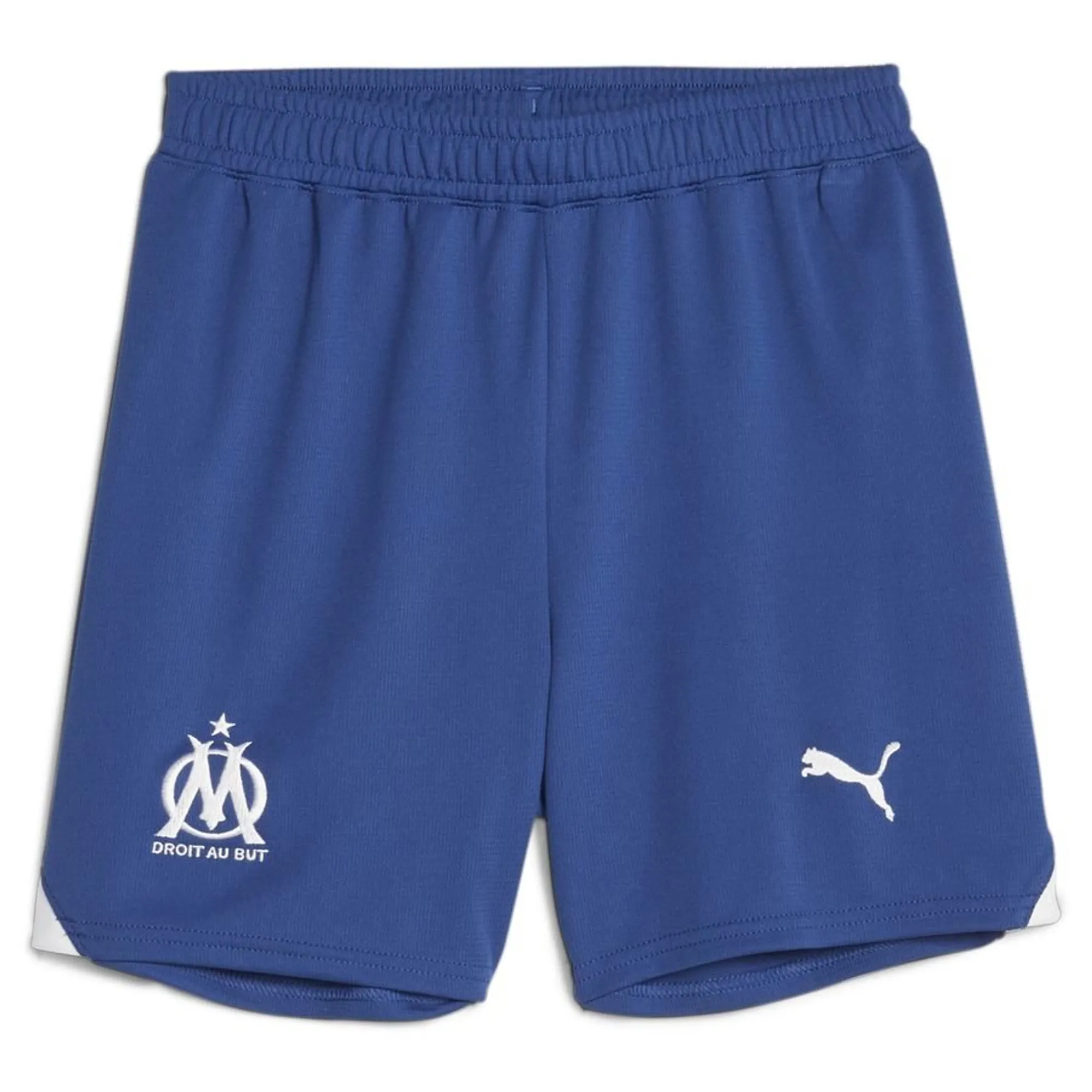 Marseille Away Shorts (Royal) - Kids 2023-2024 Blue Size: 26 Waist Made By: Puma