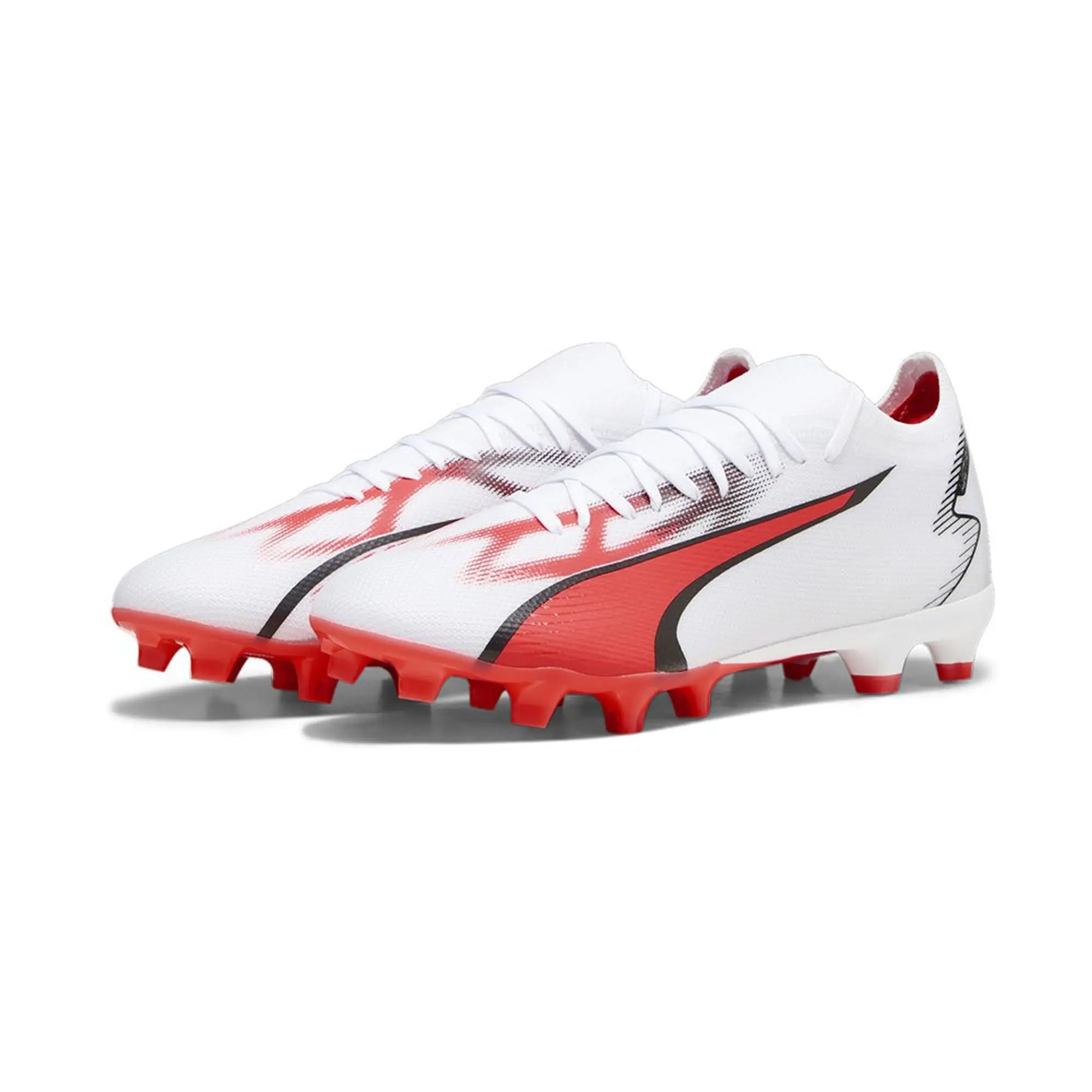 Puma  ULTRA MATCH FG/AG  men's Football Boots in White