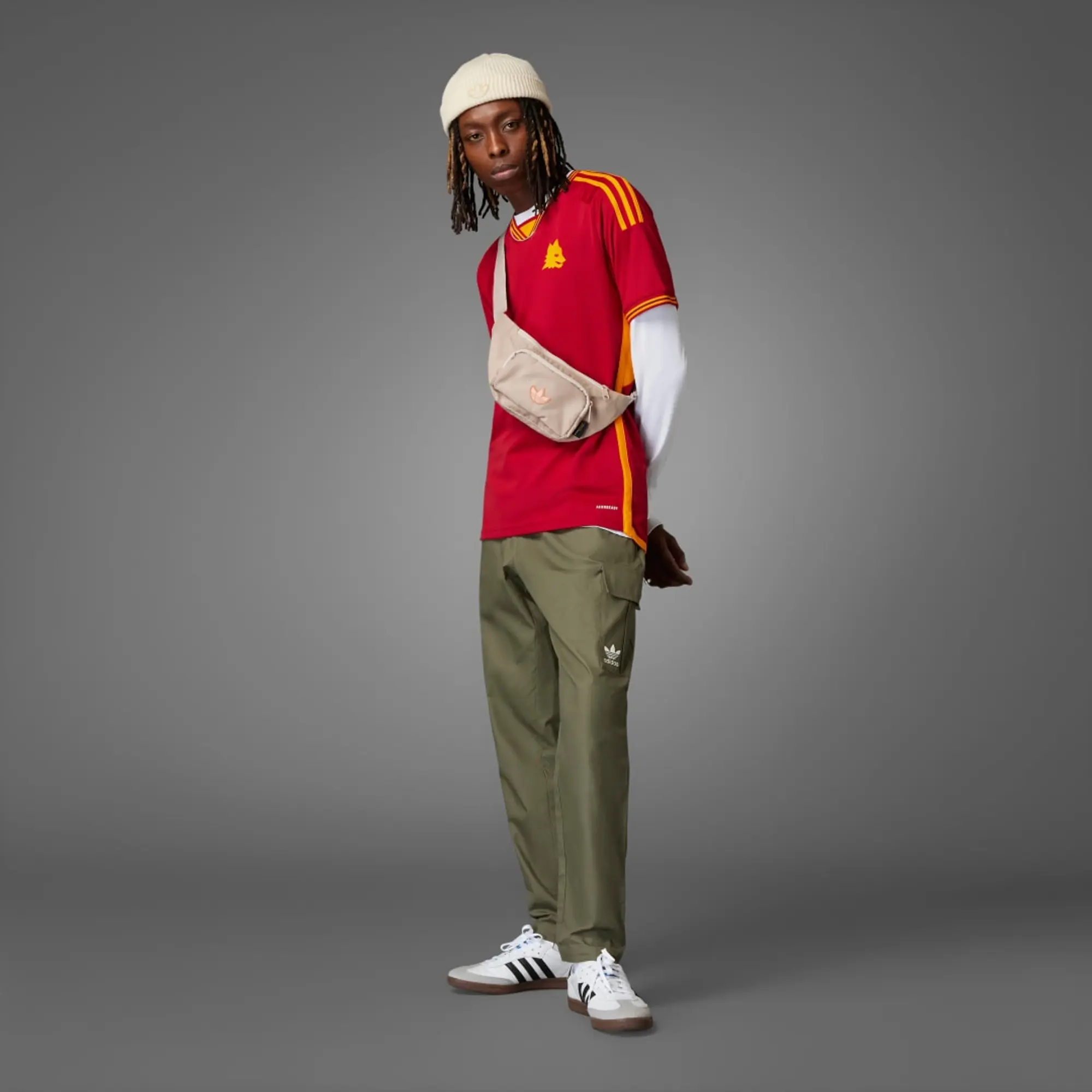 adidas Roma Mens SS Home Shirt 2023/24