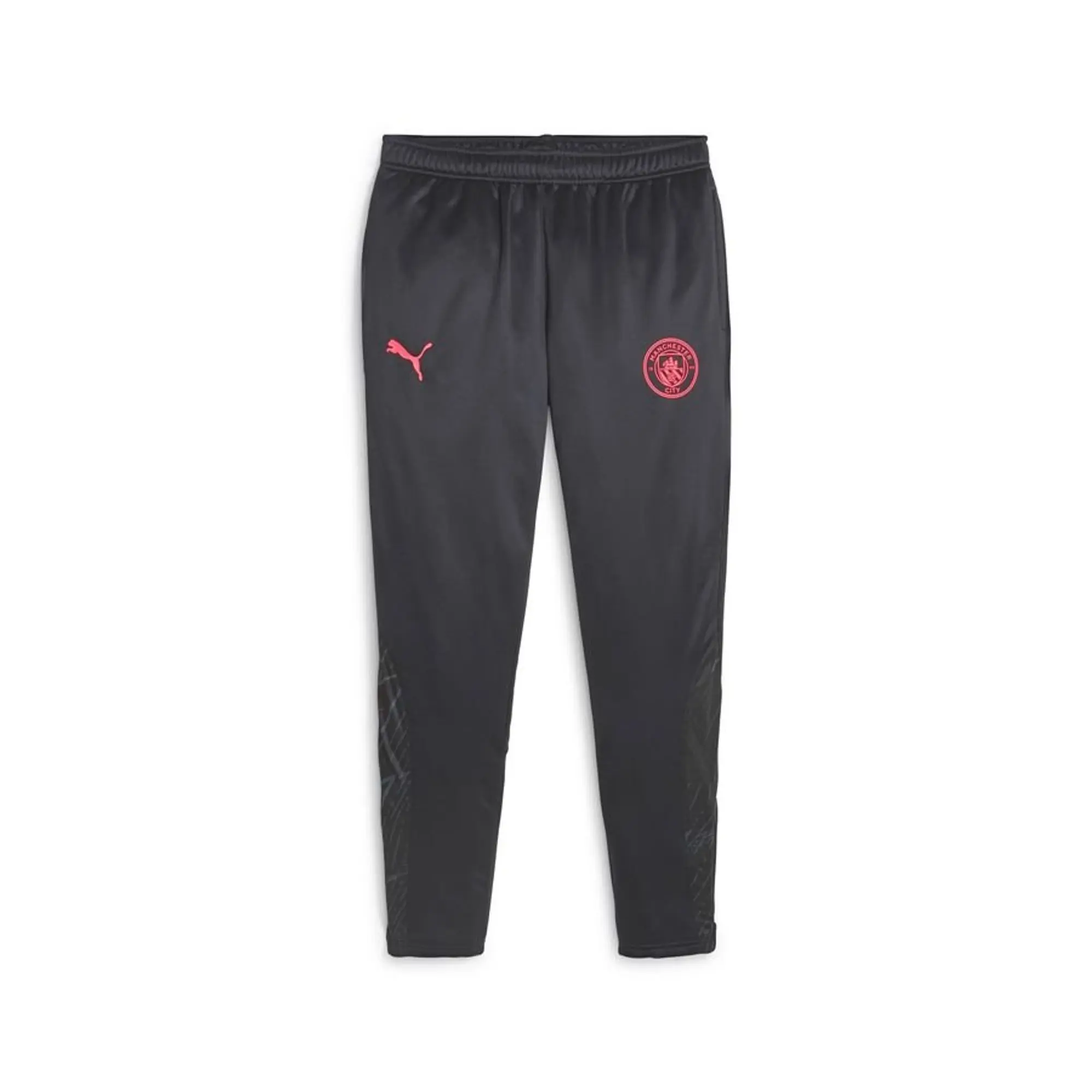 Puma Manchester City Training Trousers Pre Match - Dark Navy/Sunset Glow - ['Blue']