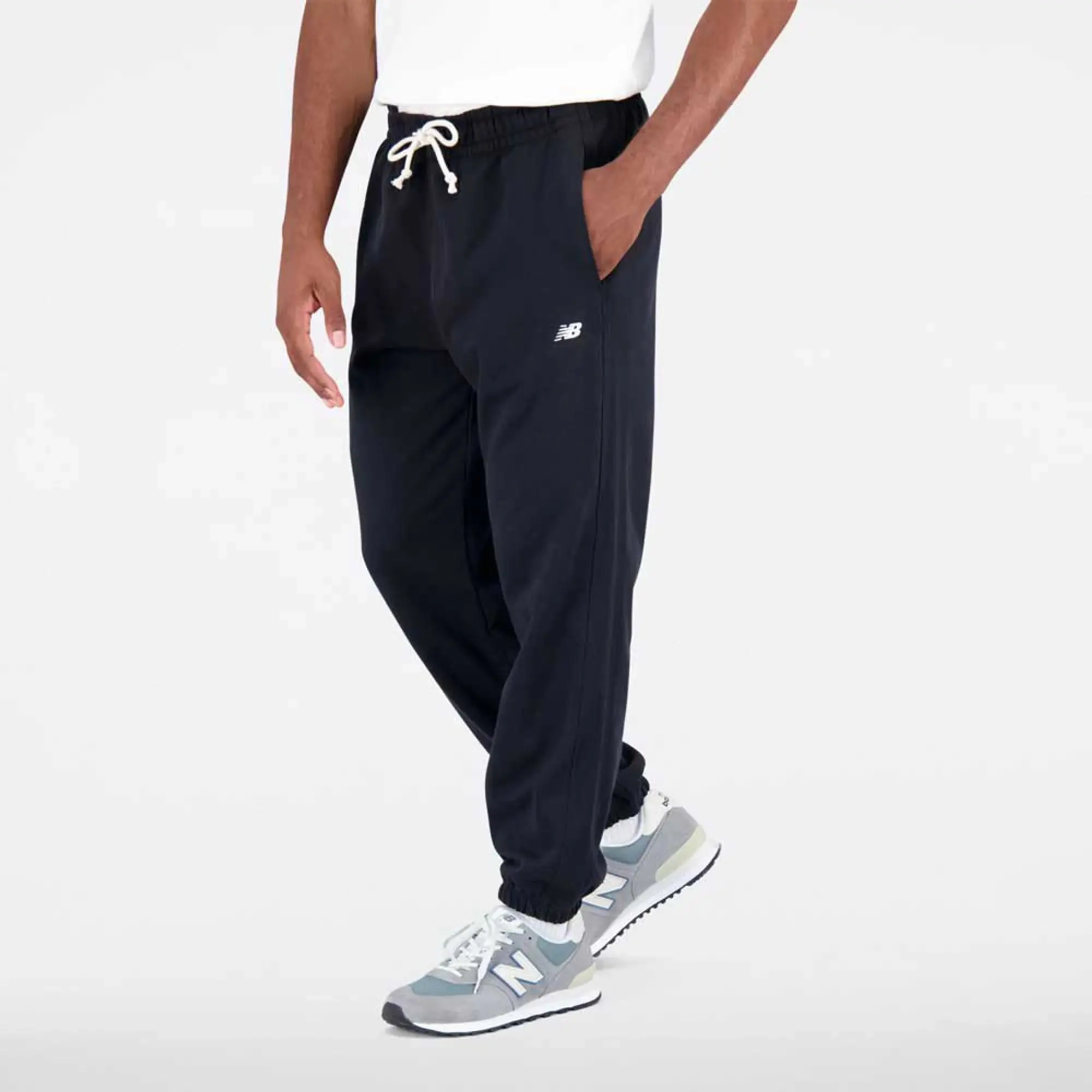 New Balance Sweatpants Remastered French Terry - ['Grey']