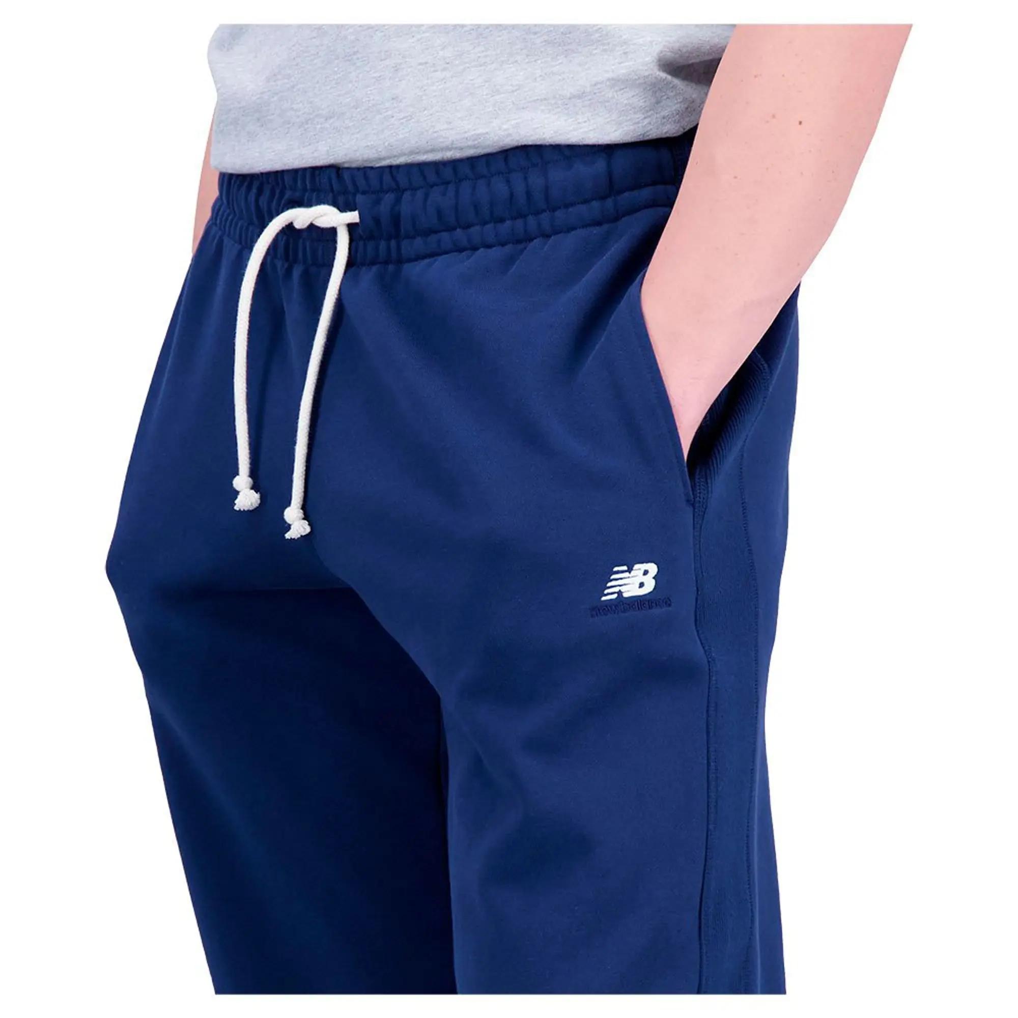 New Balance Sweatpants Remastered French Terry - ['Grey']