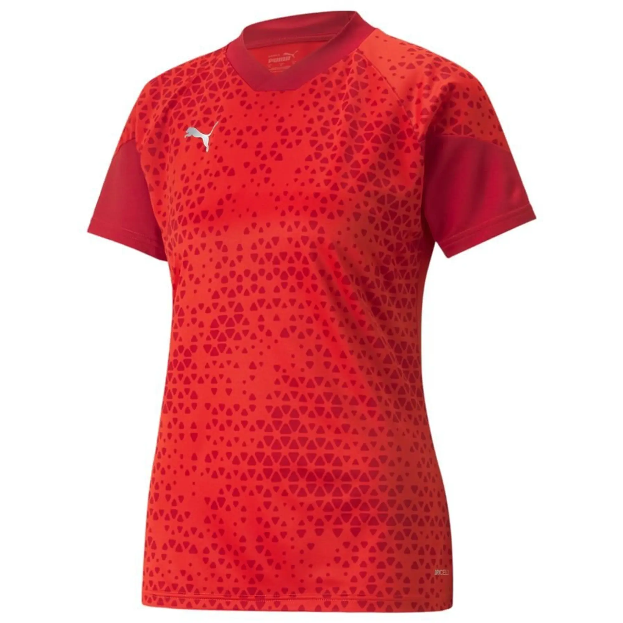 Teamcup Training Jersey Wmn Puma Red - ['Red']