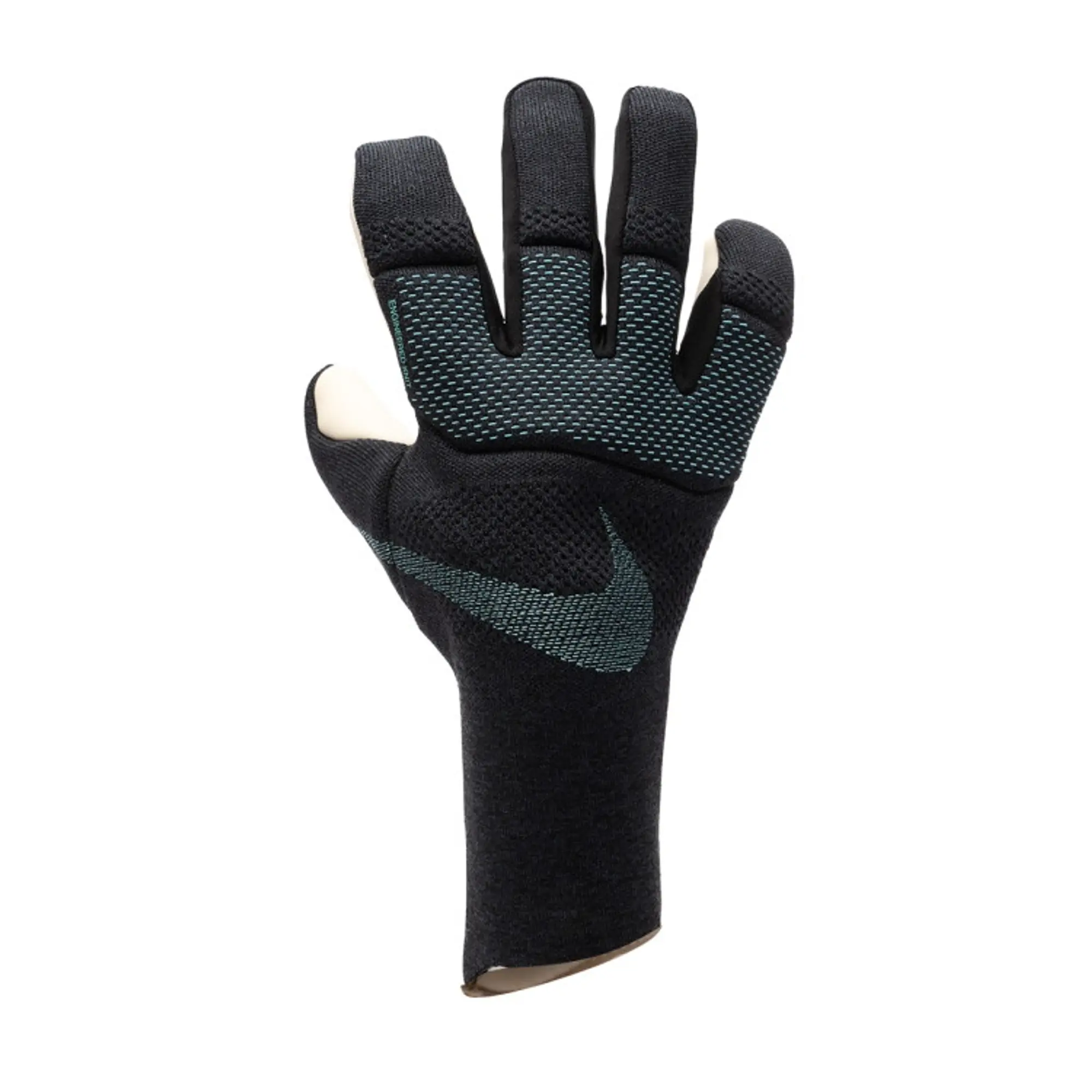 Nike Goalkeeper Gloves Vapor Dynamic Fit Peak Ready Grey Black FD5766 010 FOOTY.COM