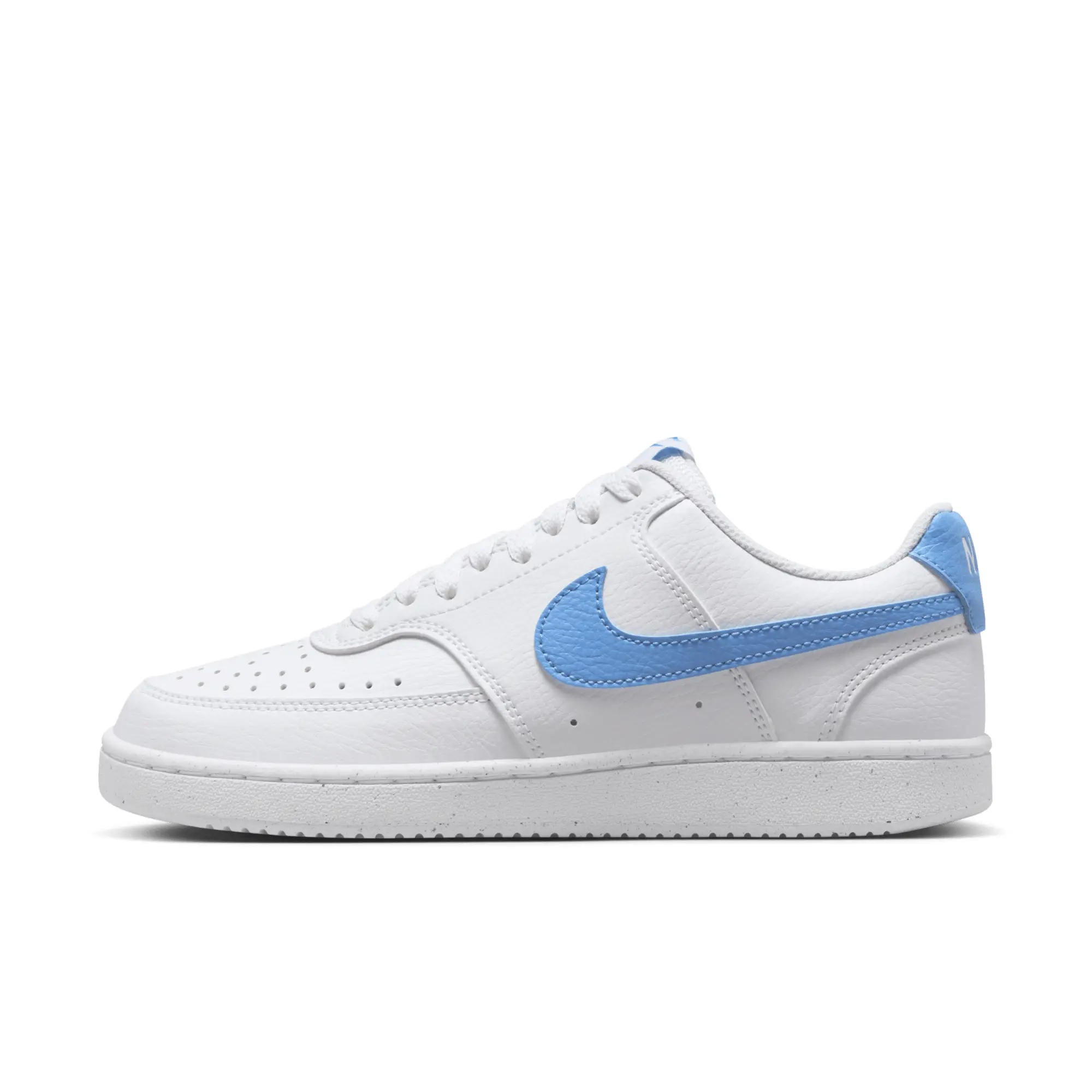 Nike court vision low better trainers in white & blue