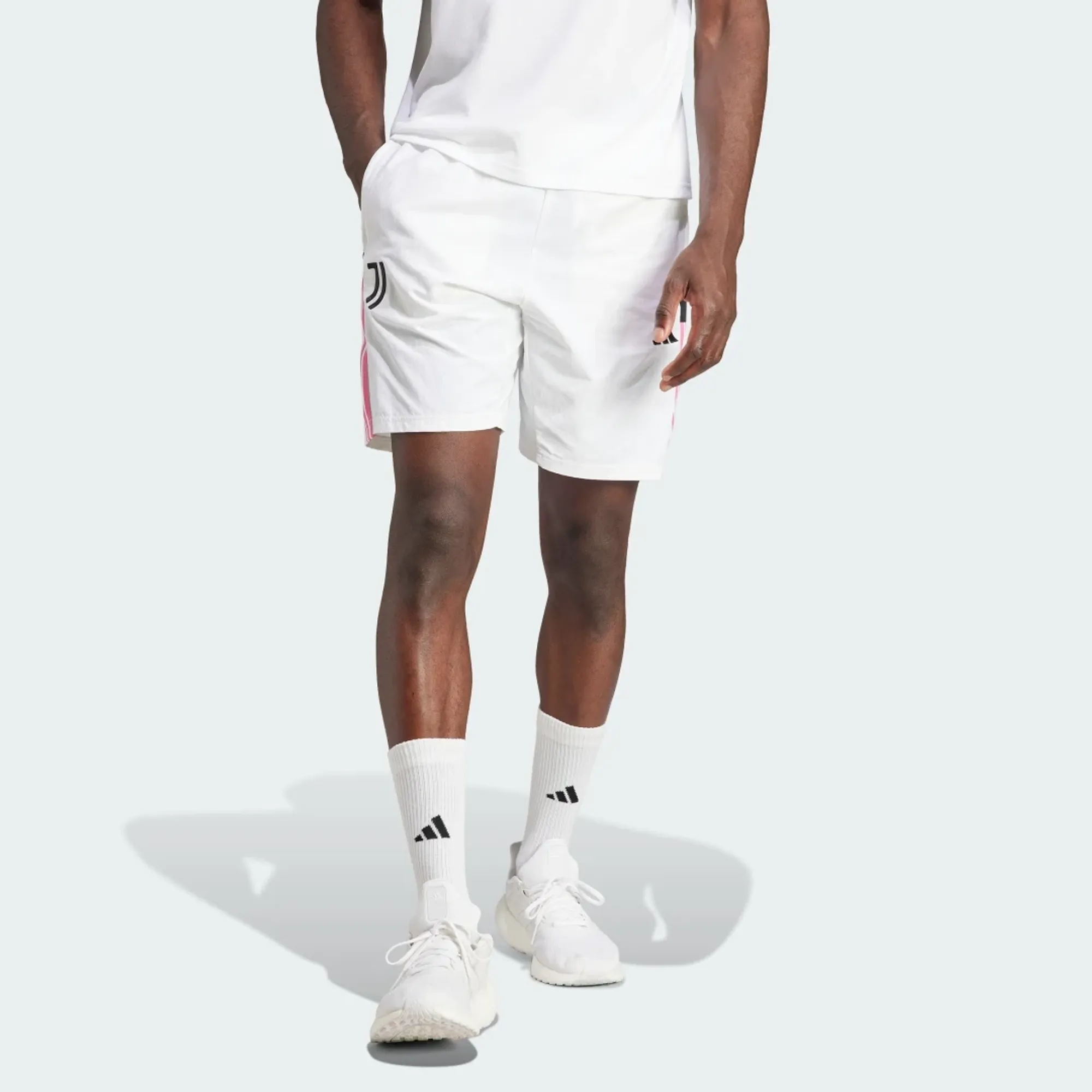 Juventus adidas Training Down Time Shorts - White