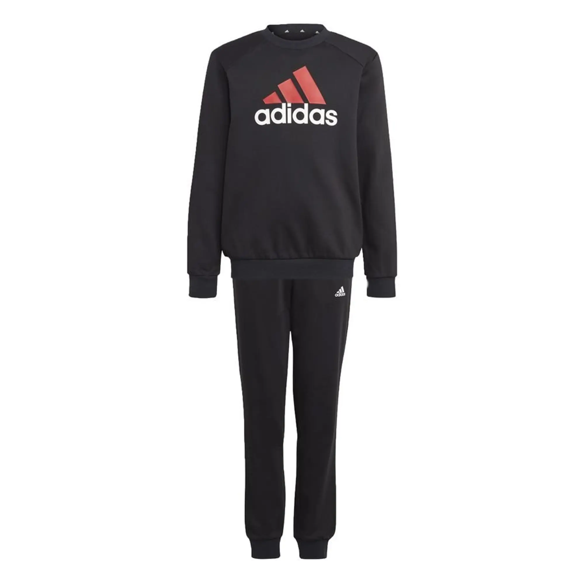 Adidas Tracksuit Essentials Fleece Big Logo - ['Black']