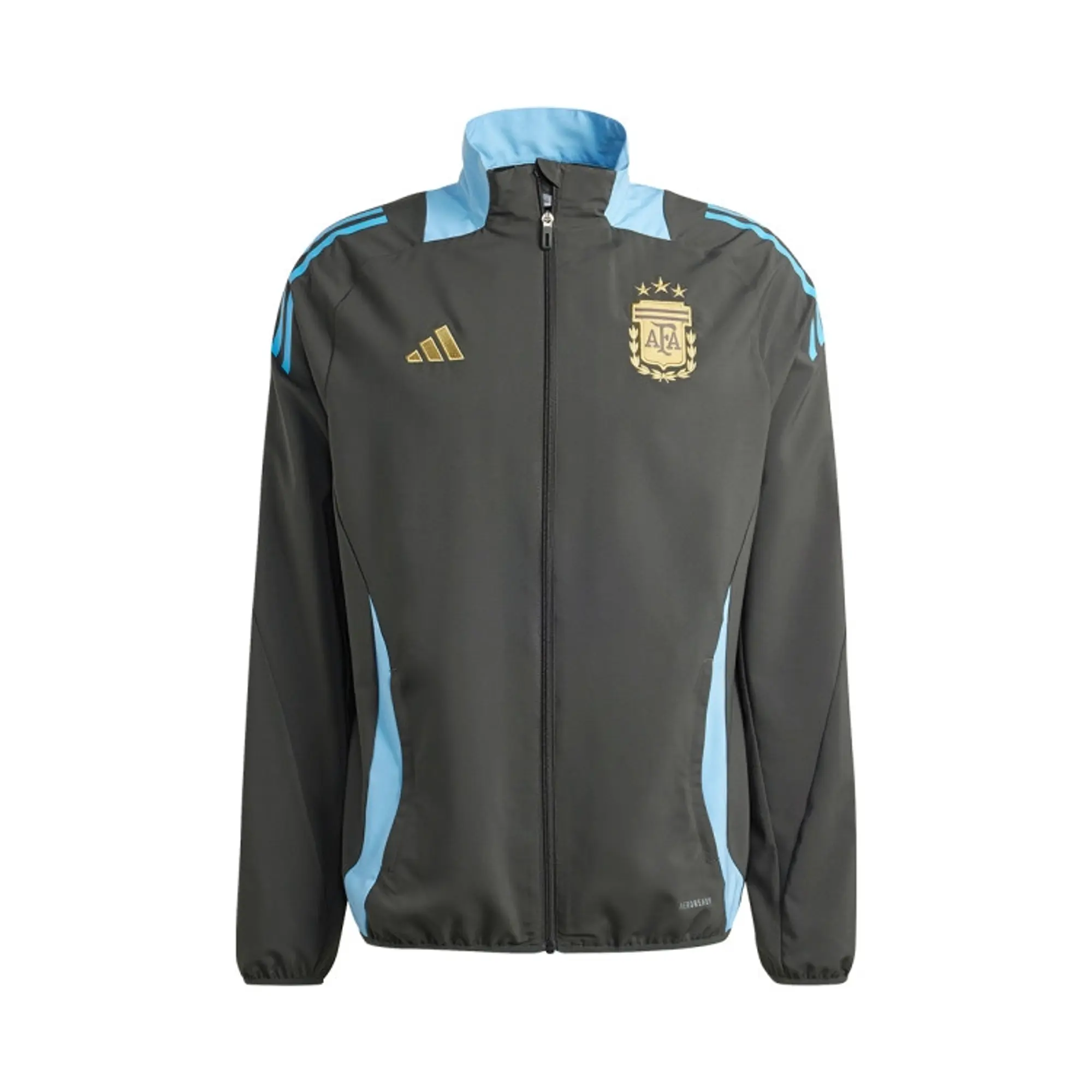 Argentina Presentation Jacket (Carbon) 2024-2025 Men's Grey Made By: Adidas