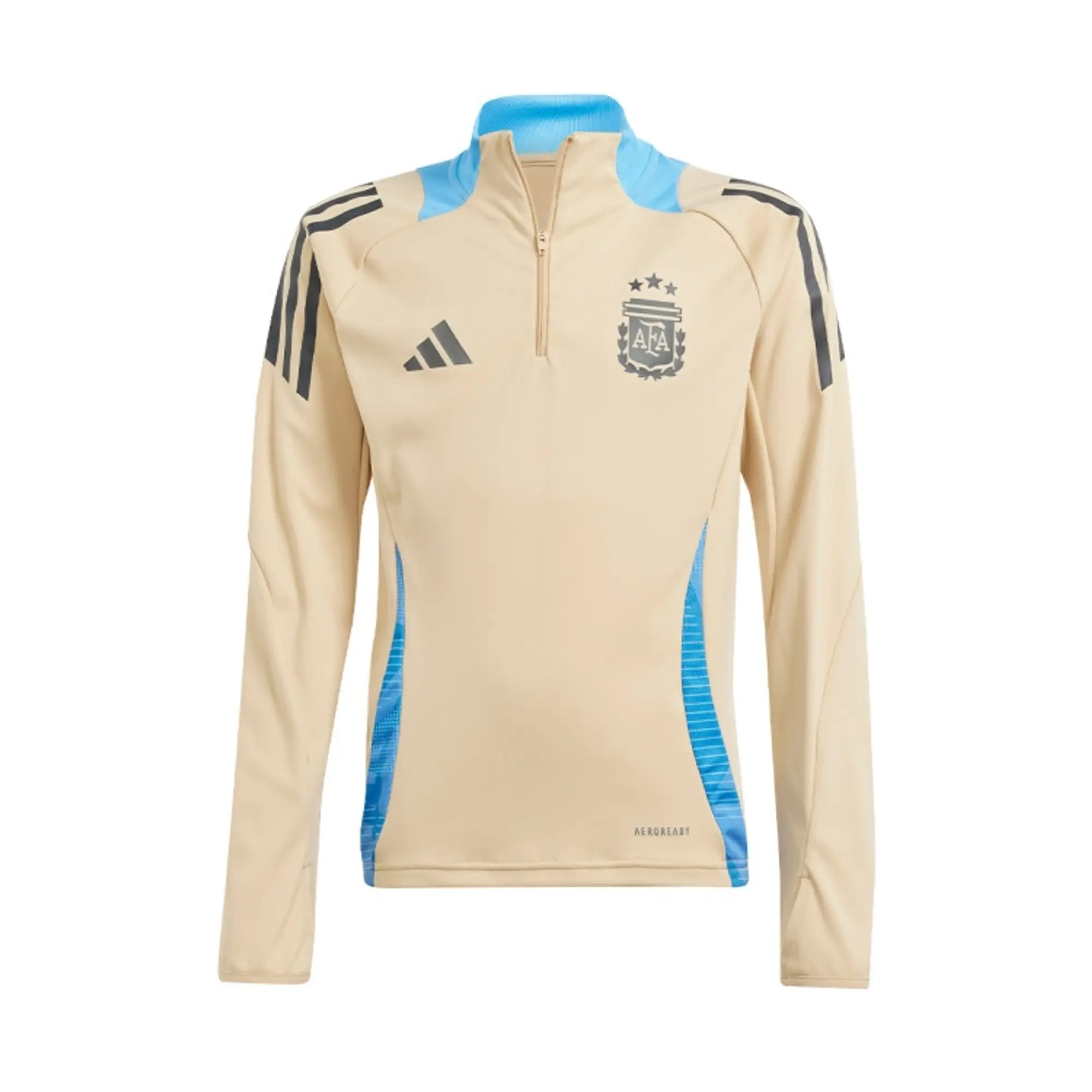 Argentina Training Top (Hazy Beige) - Kids 2024-2025 Size: 7-8 Made By: Adidas